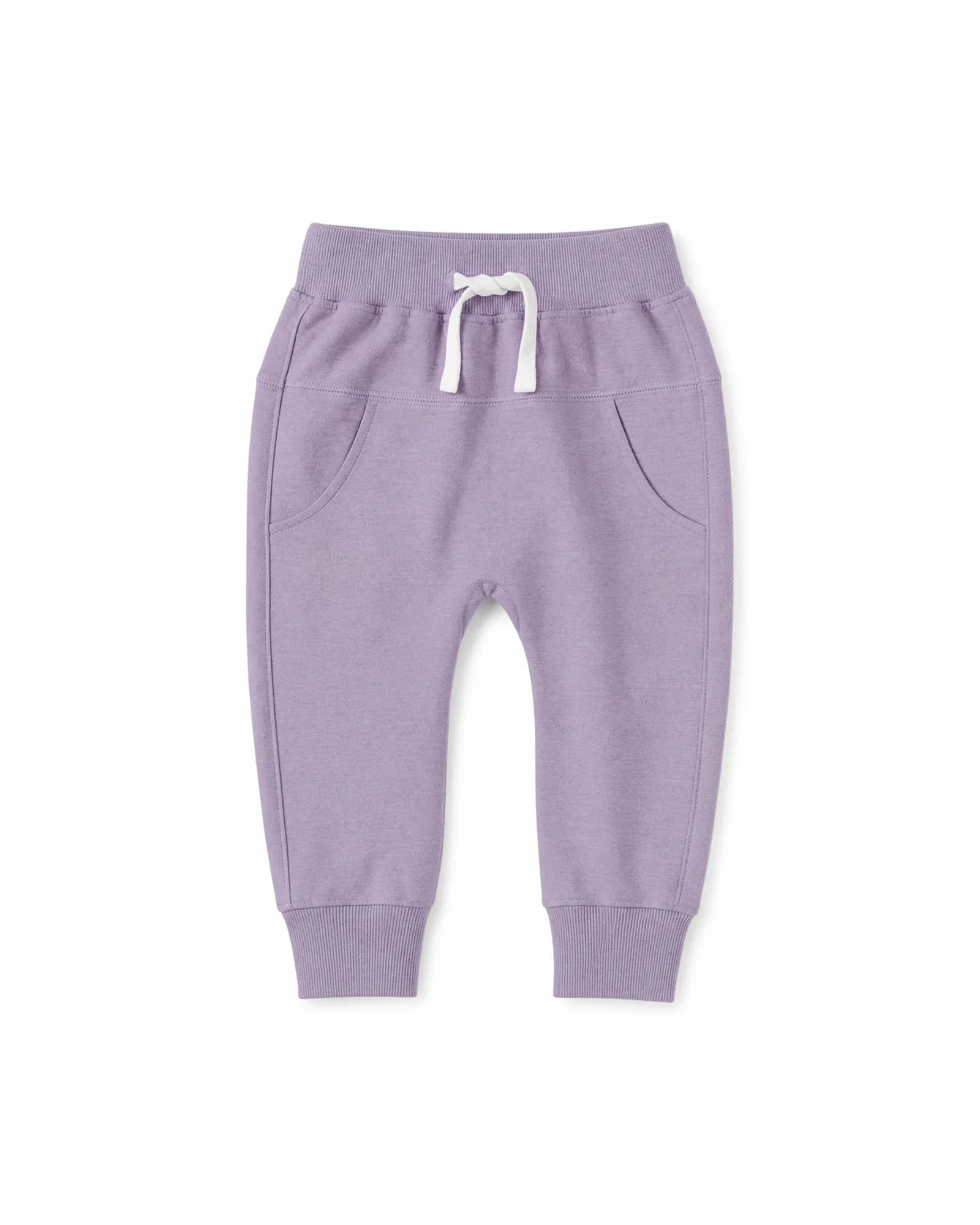 Lilac Knit Joggers
