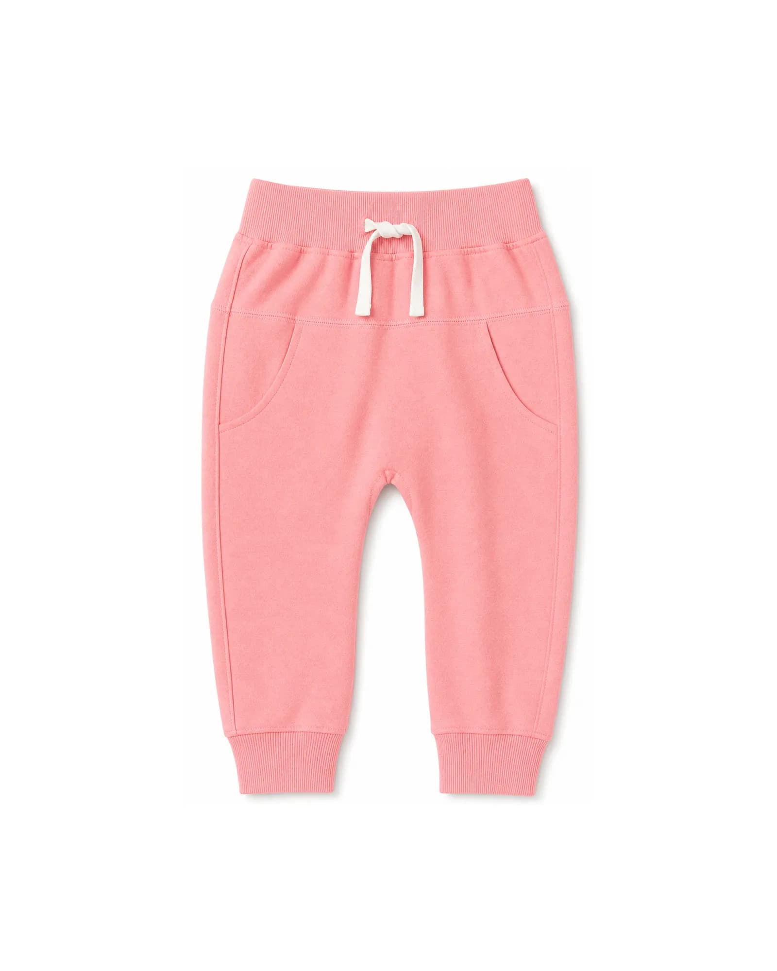 Pink Knit Joggers