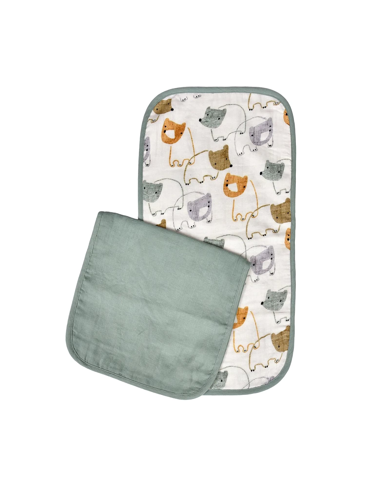 Little Paws Burp Cloth Set