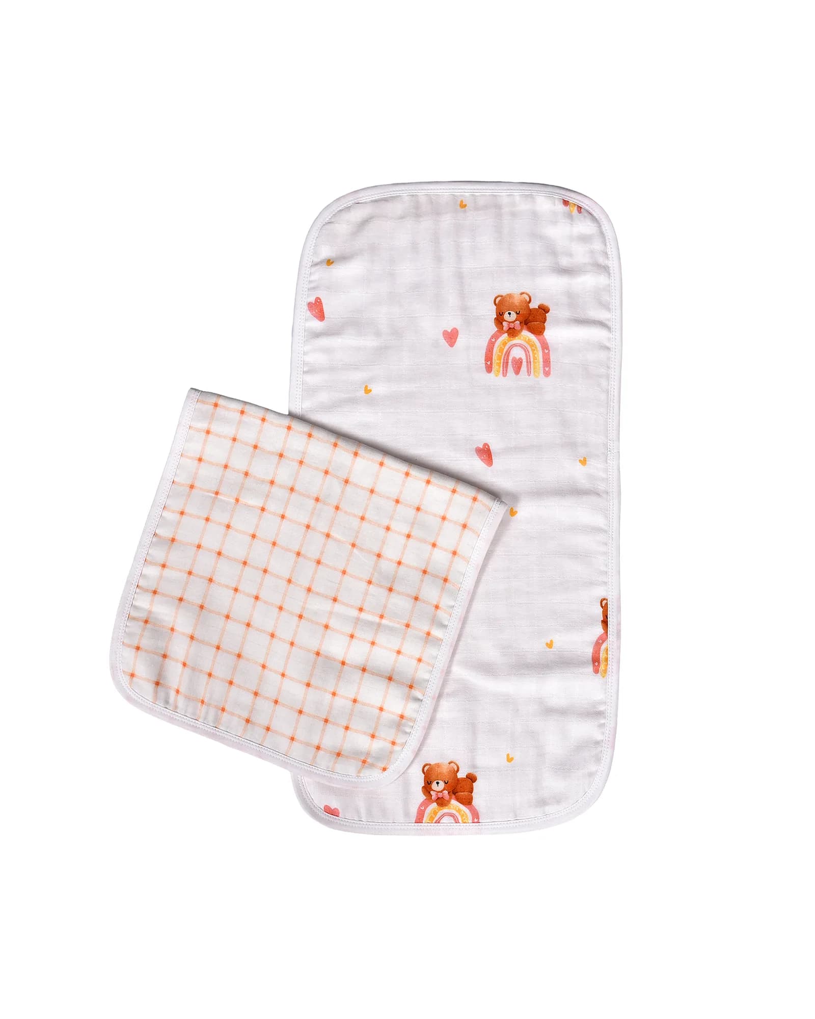Snuggle Bear Burp Cloth Set