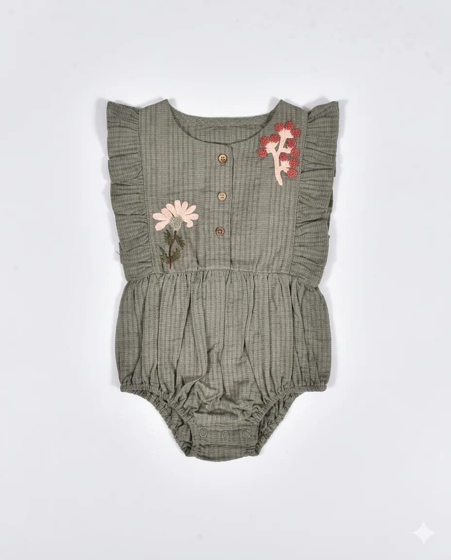 Wildflower Ruffle Romper
