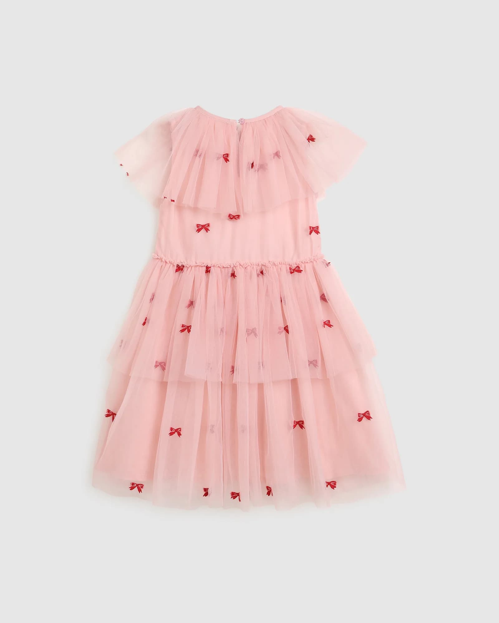 Bow Embellished Tulle Dress thumbnail 2