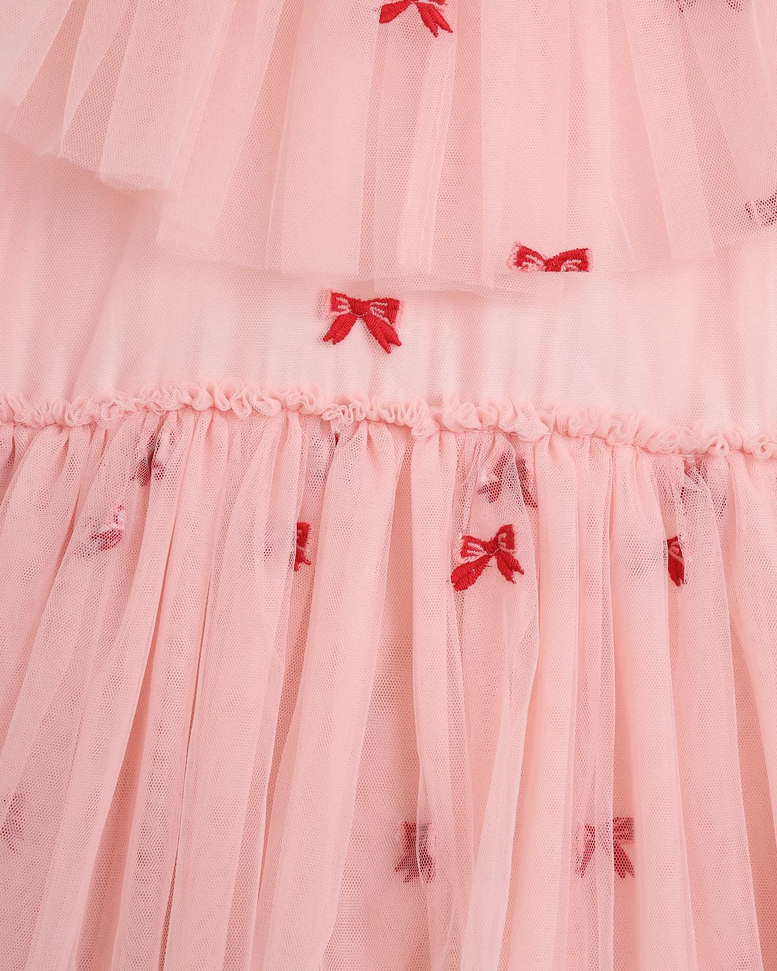 Bow Embellished Tulle Dress thumbnail 5