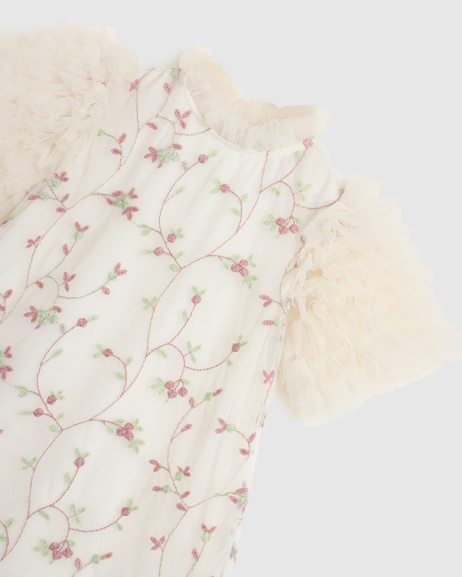 Embroidery Net Dress thumbnail 3