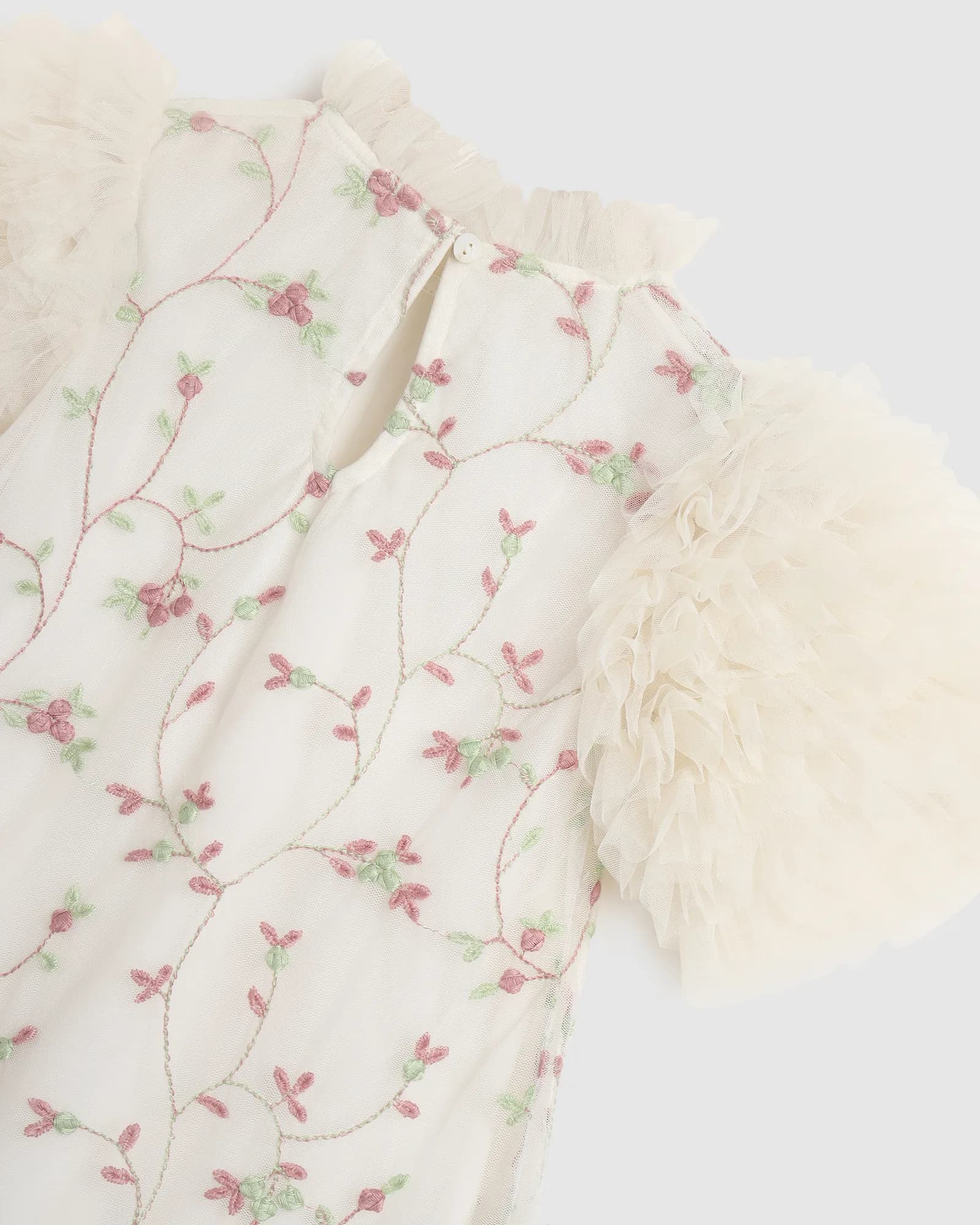 Embroidery Net Dress thumbnail 4