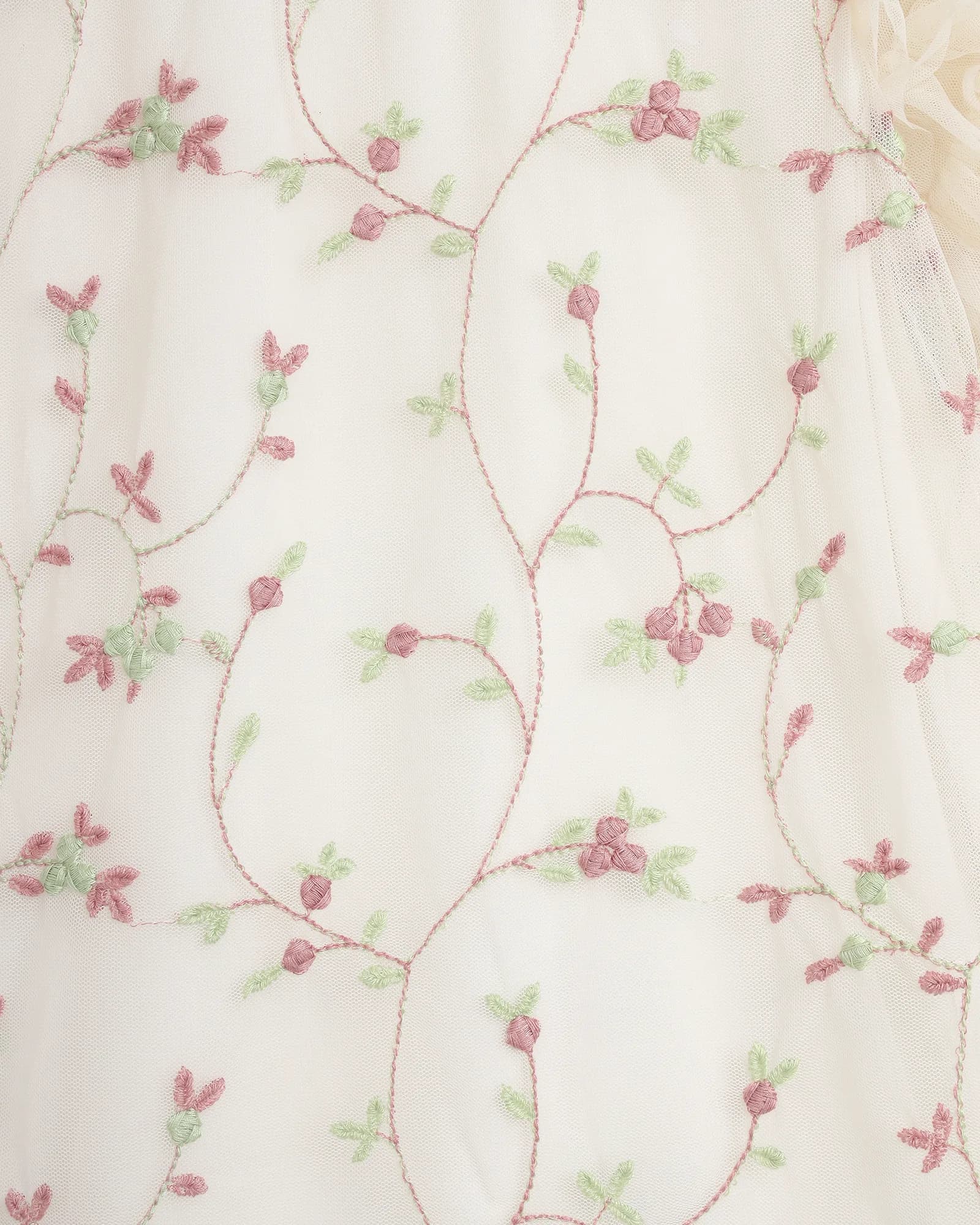 Embroidery Net Dress thumbnail 5