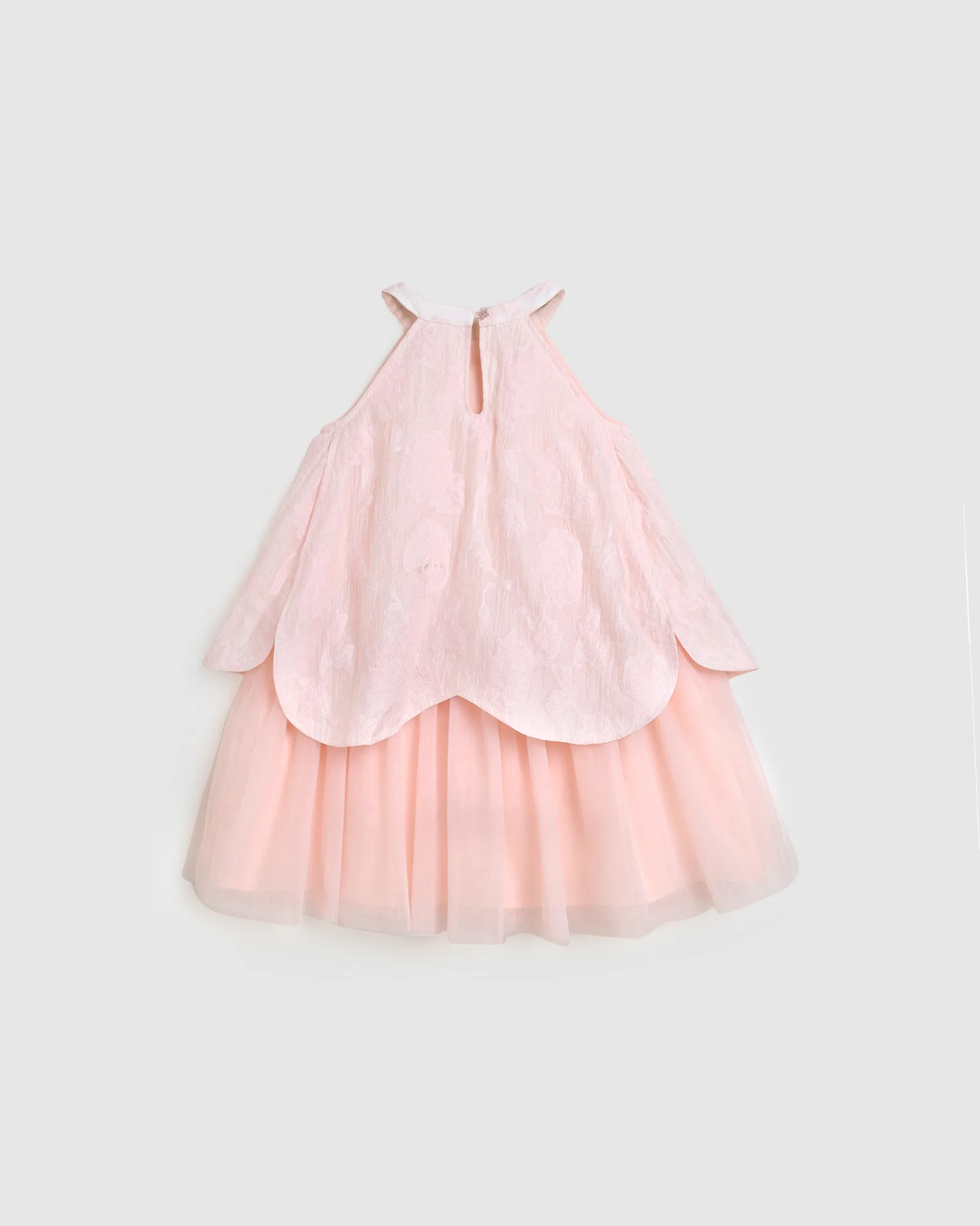 Jacquard Cape Dress thumbnail 2