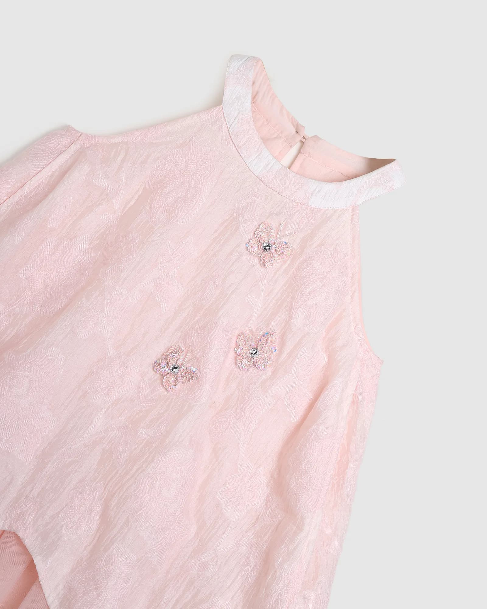 Jacquard Cape Dress thumbnail 3