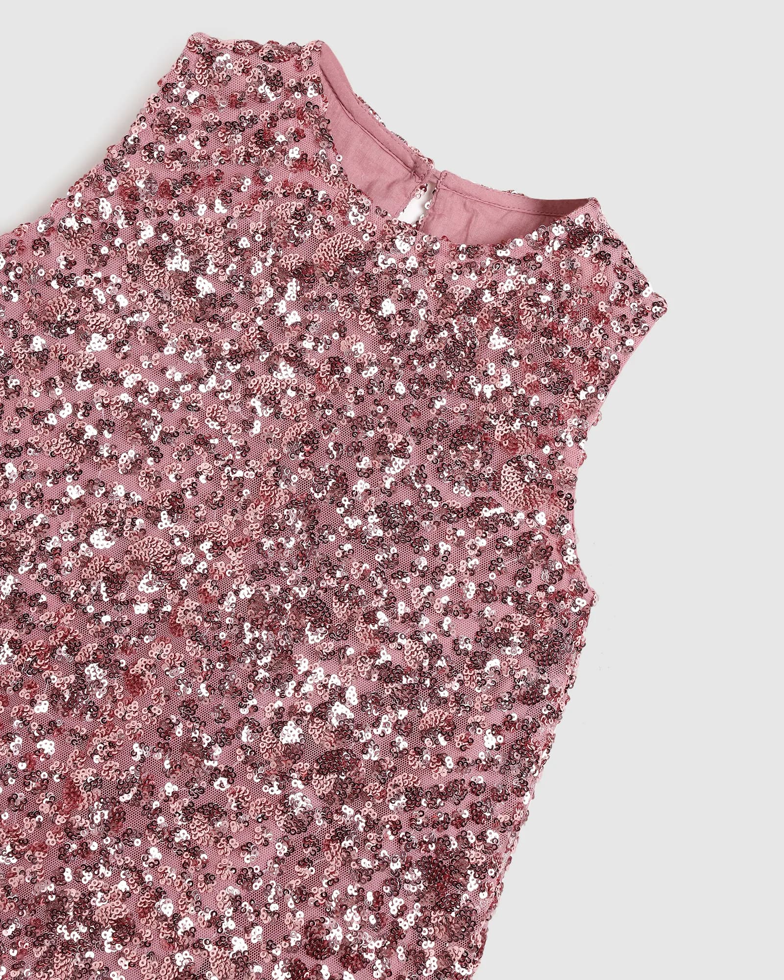 Sequin Bodice Dress thumbnail 3