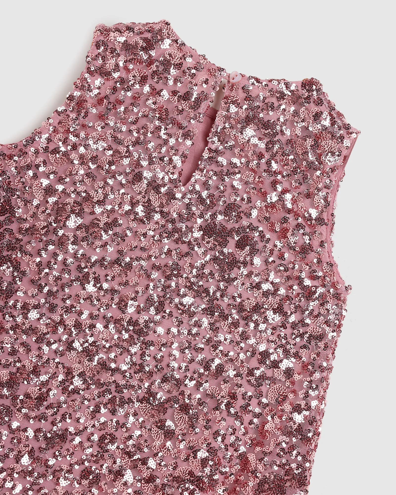 Sequin Bodice Dress thumbnail 4