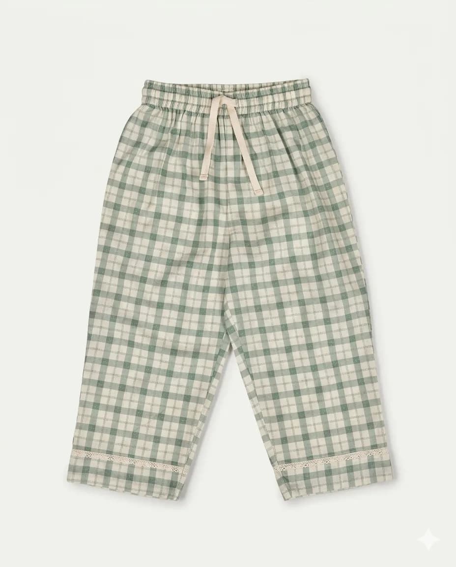 Green Plaid PJ Set thumbnail 2