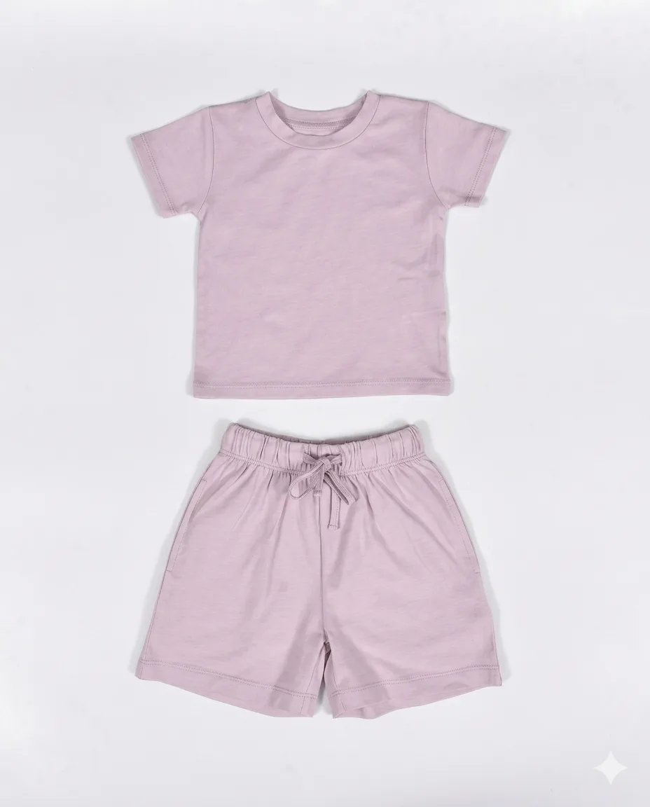 Lavender Short PJ Set