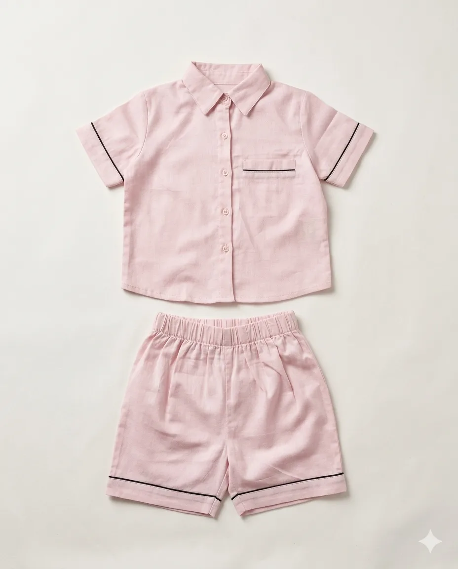 Pink Classic Short PJ Set