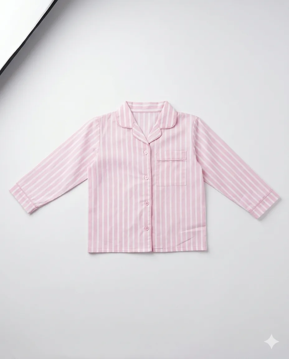 Pink Stripe PJ Set