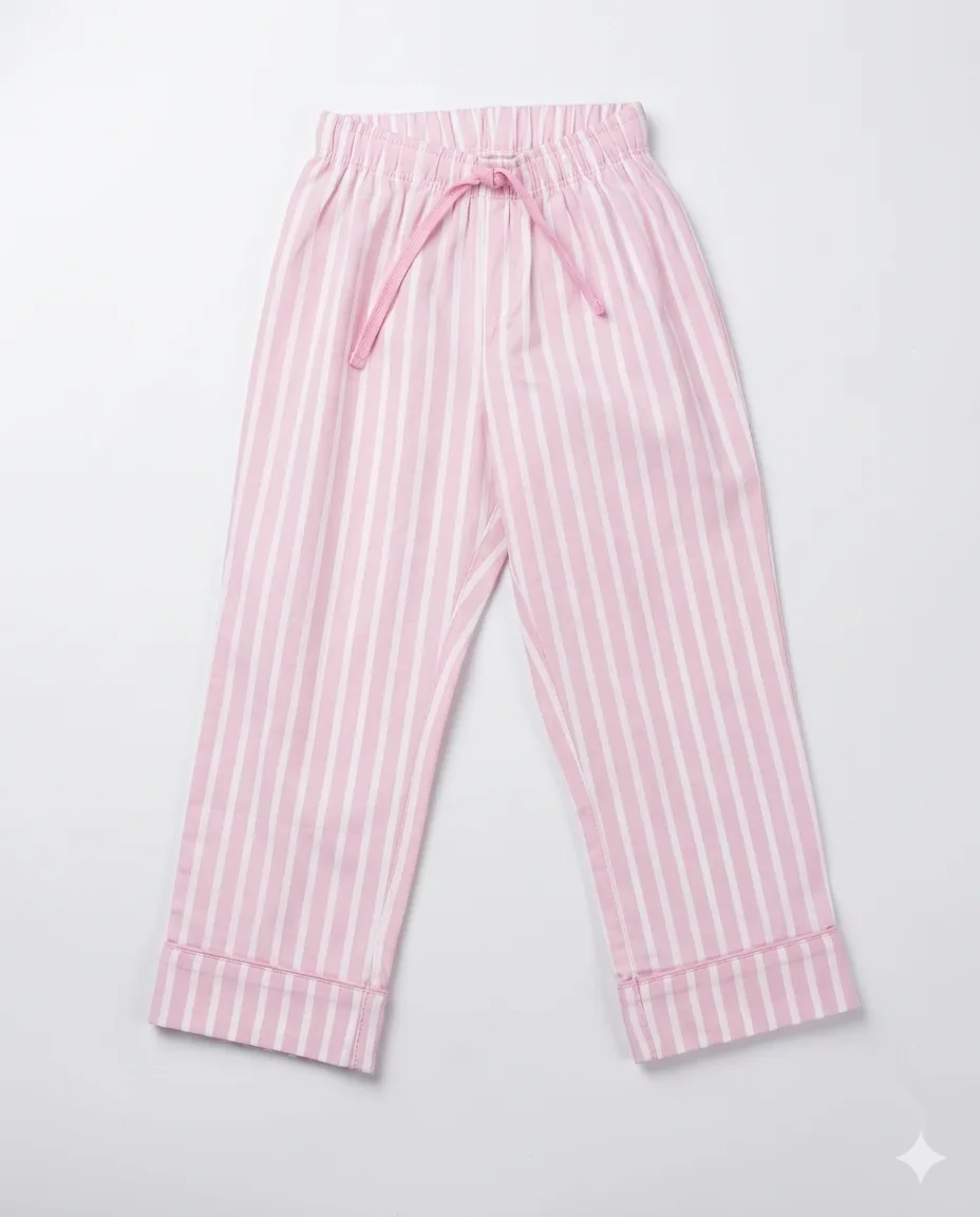 Pink Stripe PJ Set thumbnail 2