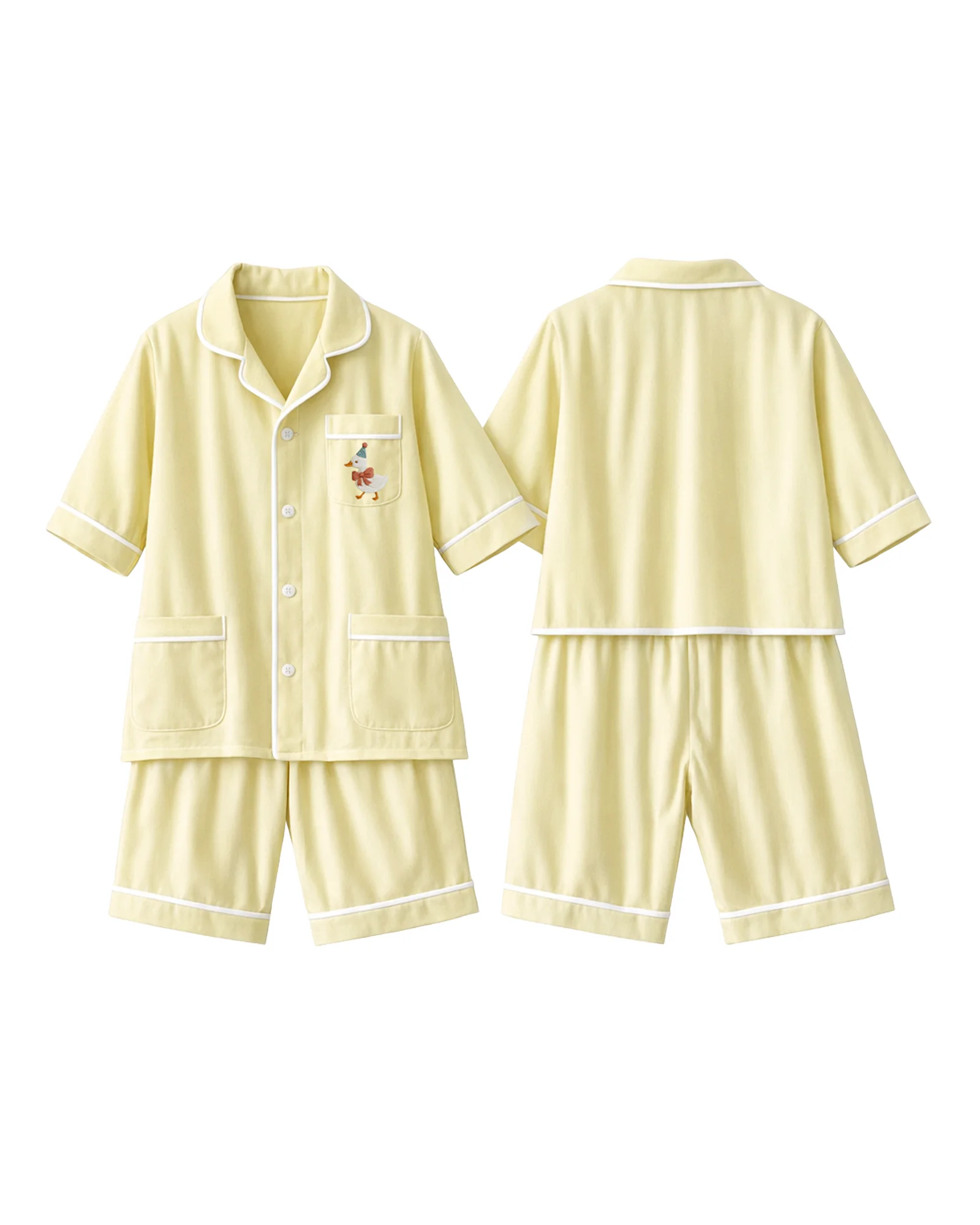 Yellow Bird Short PJ Set — image 1