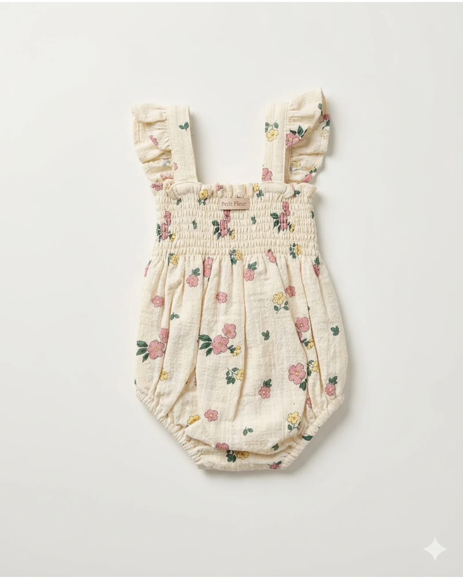 Ditsy Floral Smocked Romper