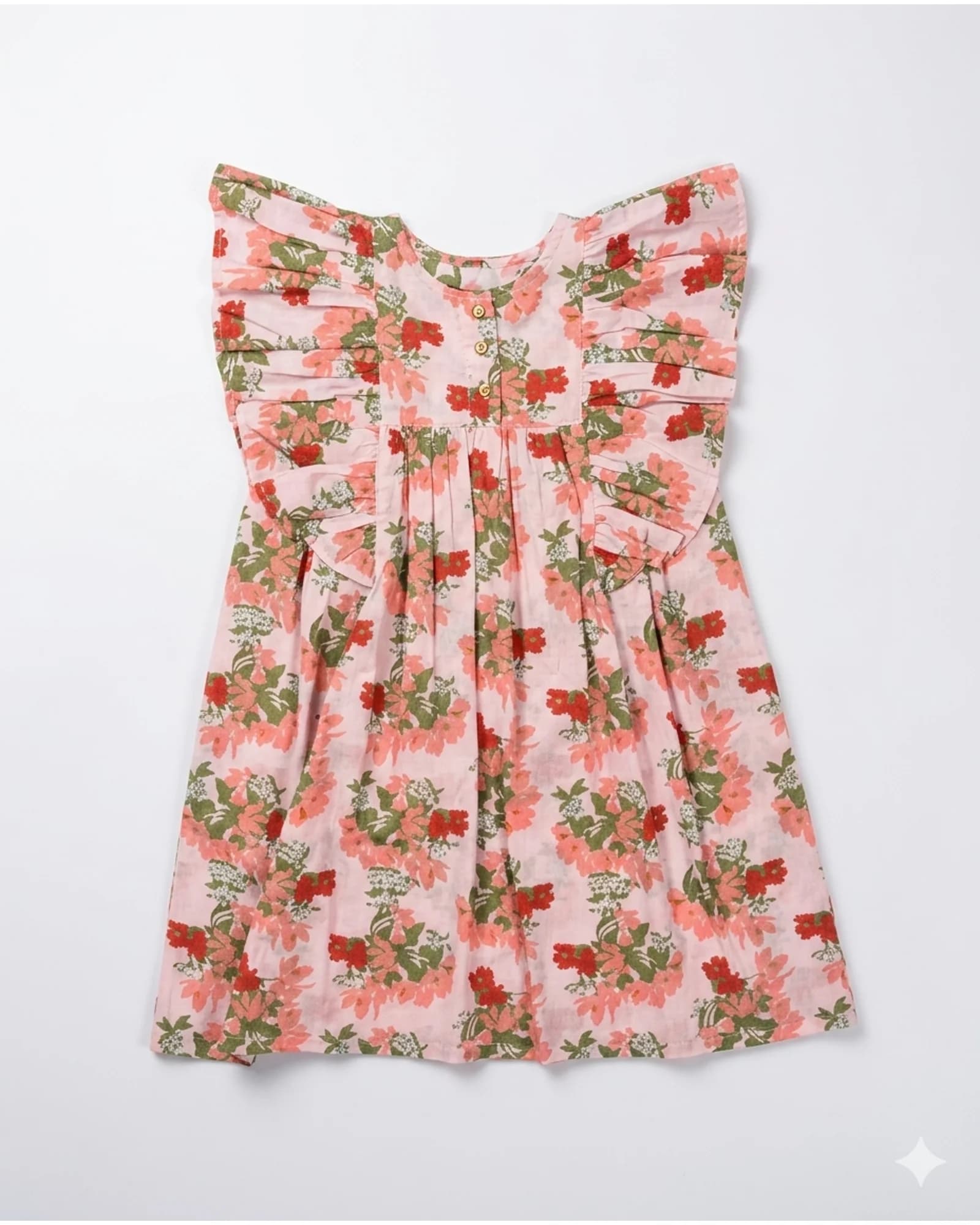 Garden Floral Mini Dress