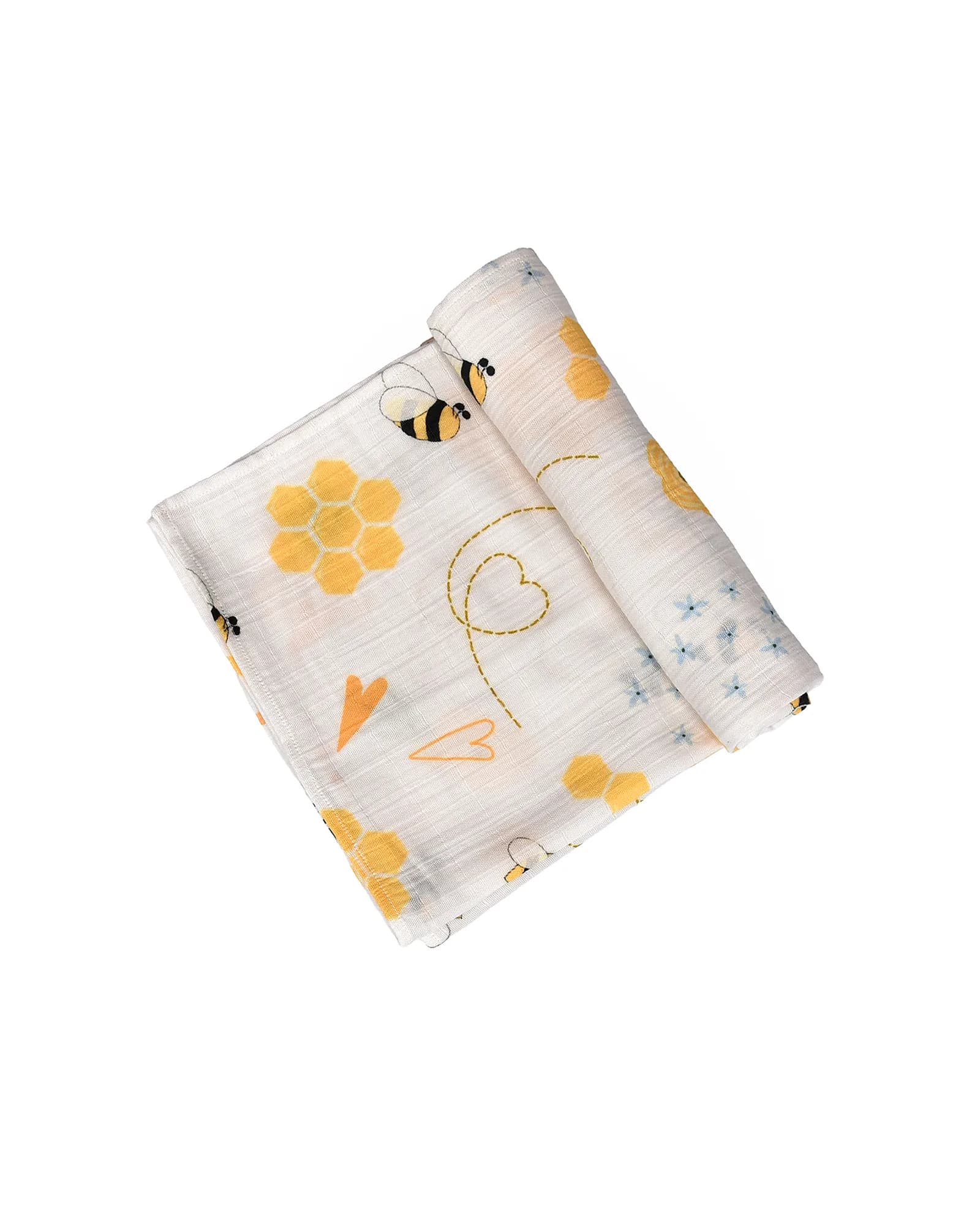 Bumble Bee Muslin Swaddle thumbnail 2