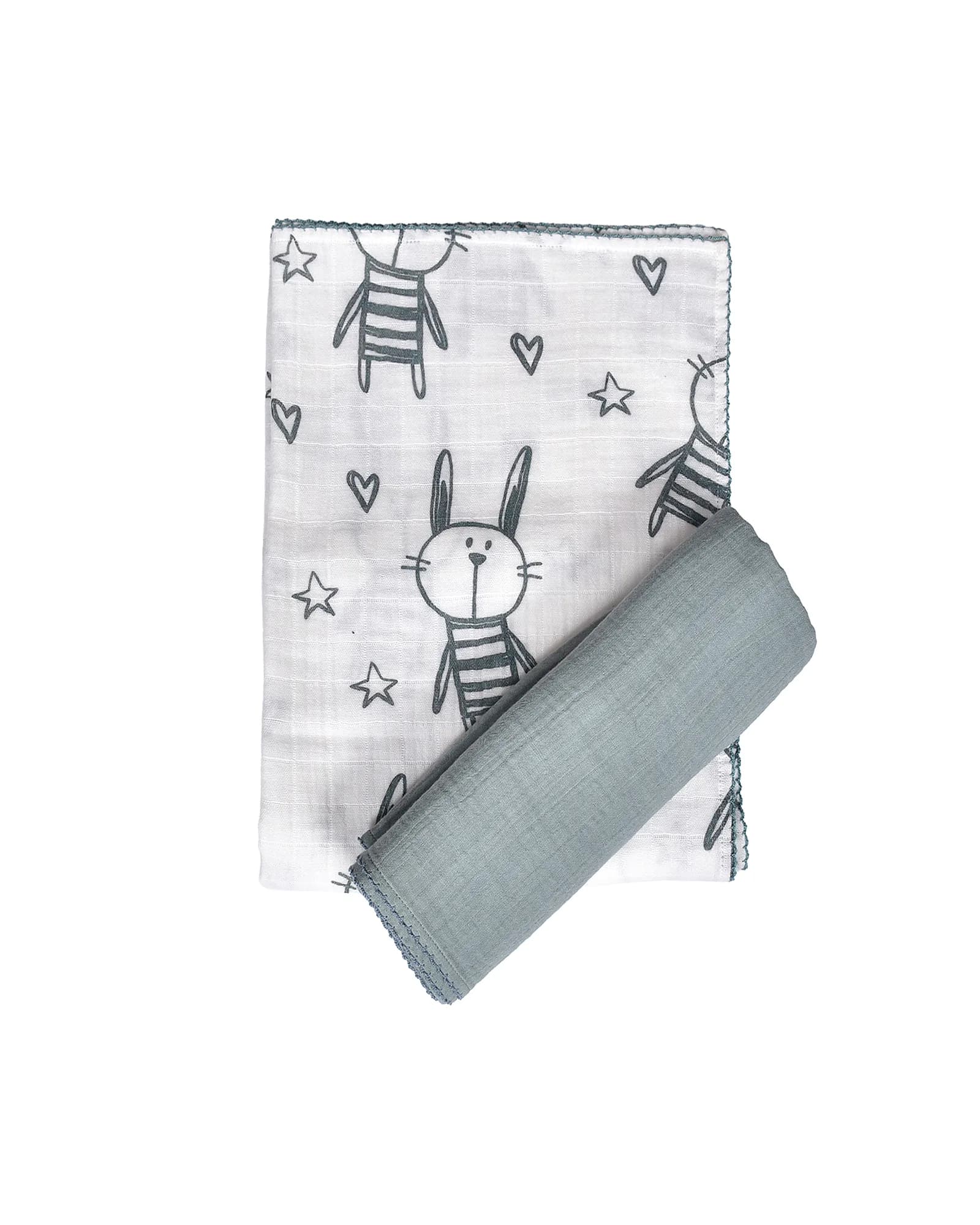 Bunny Stars Swaddle Set