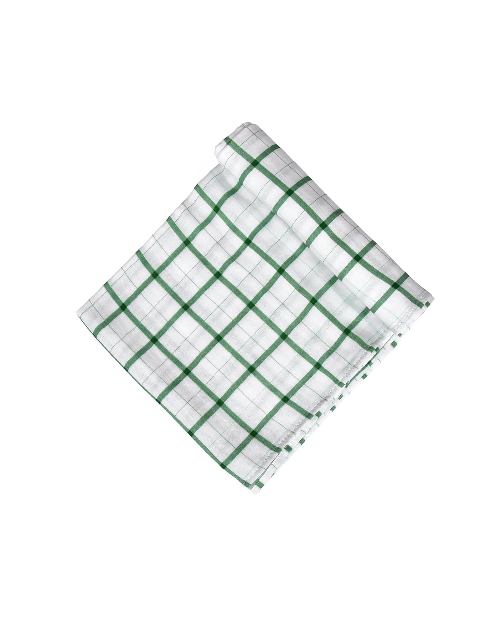 Forest Grid Muslin Swaddle thumbnail 2