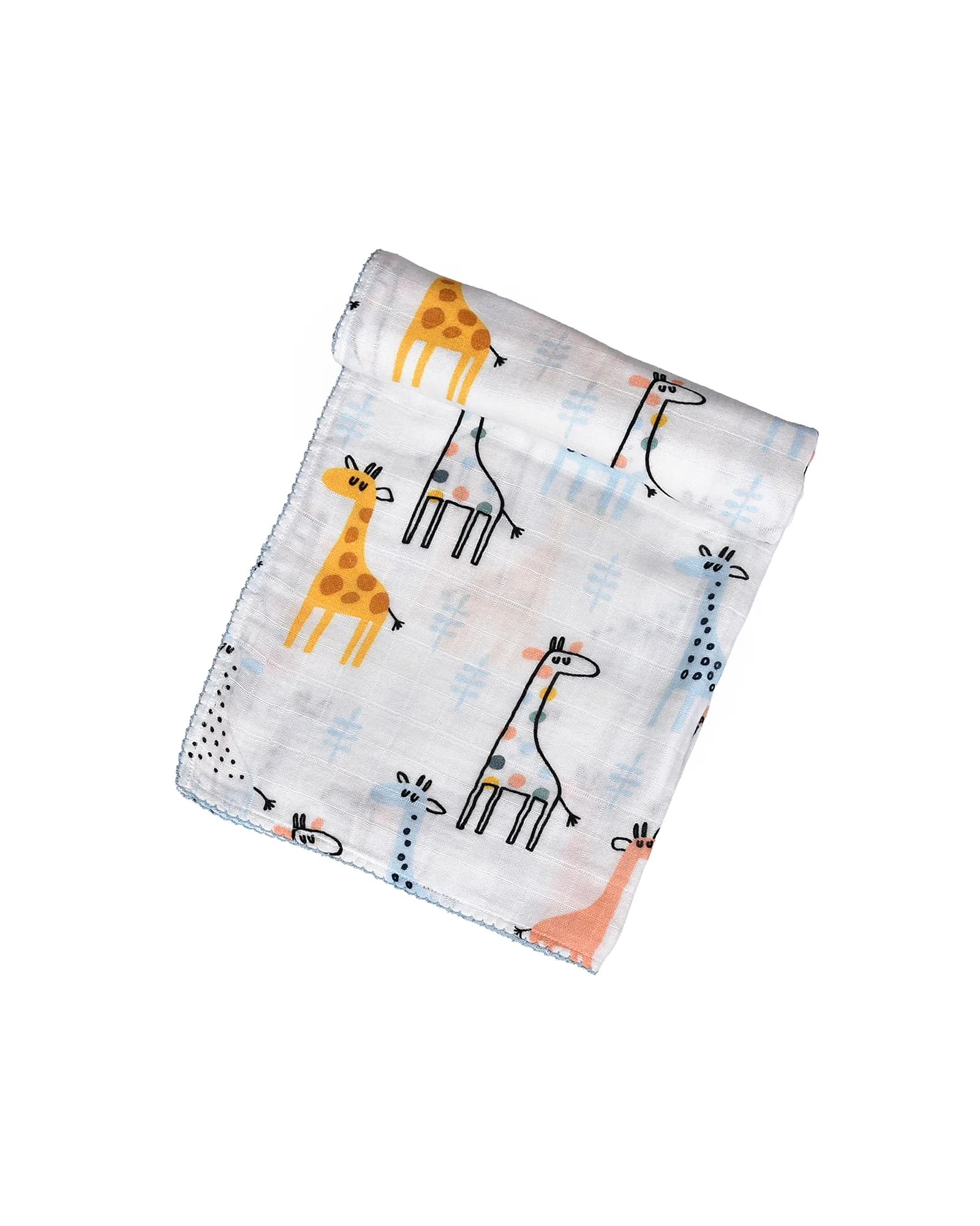 Giraffe Parade Muslin Swaddle thumbnail 2