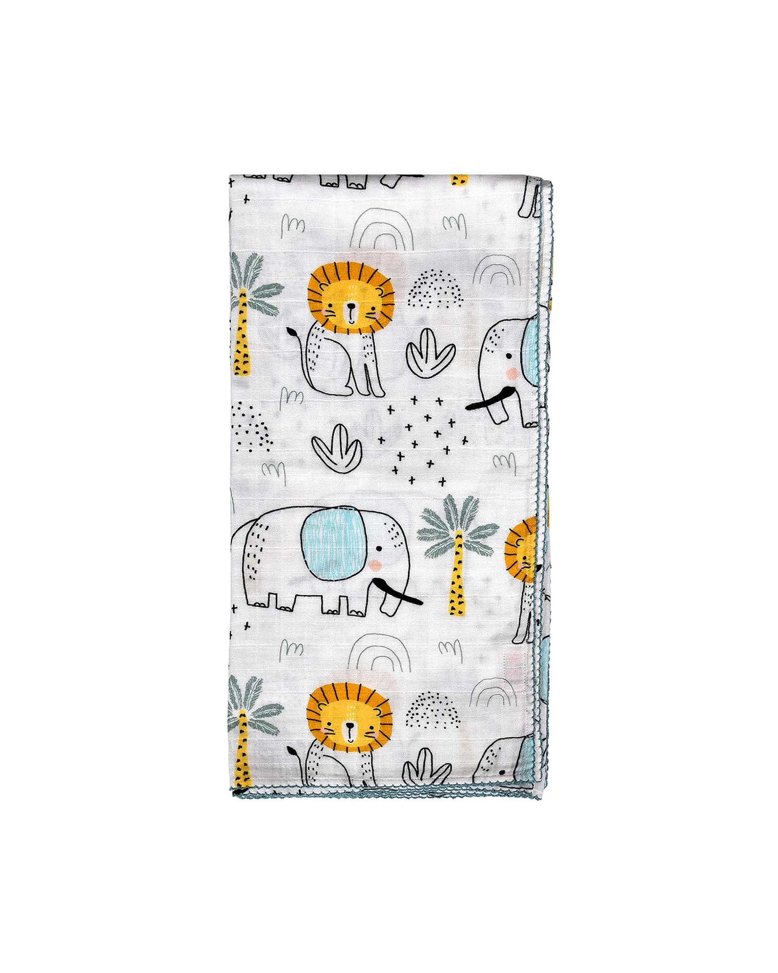 Jungle Safari Muslin Swaddle