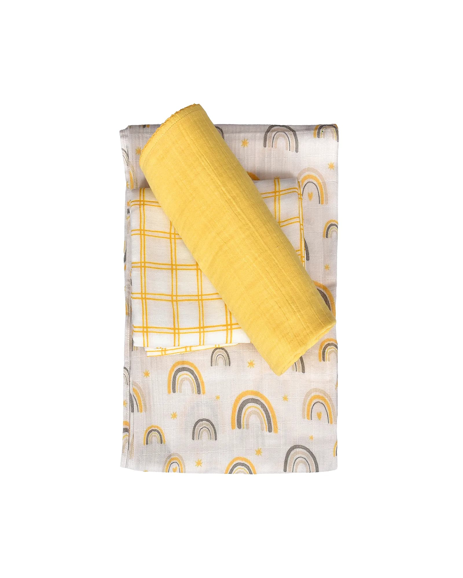 Rainbow Sunshine Swaddle Set