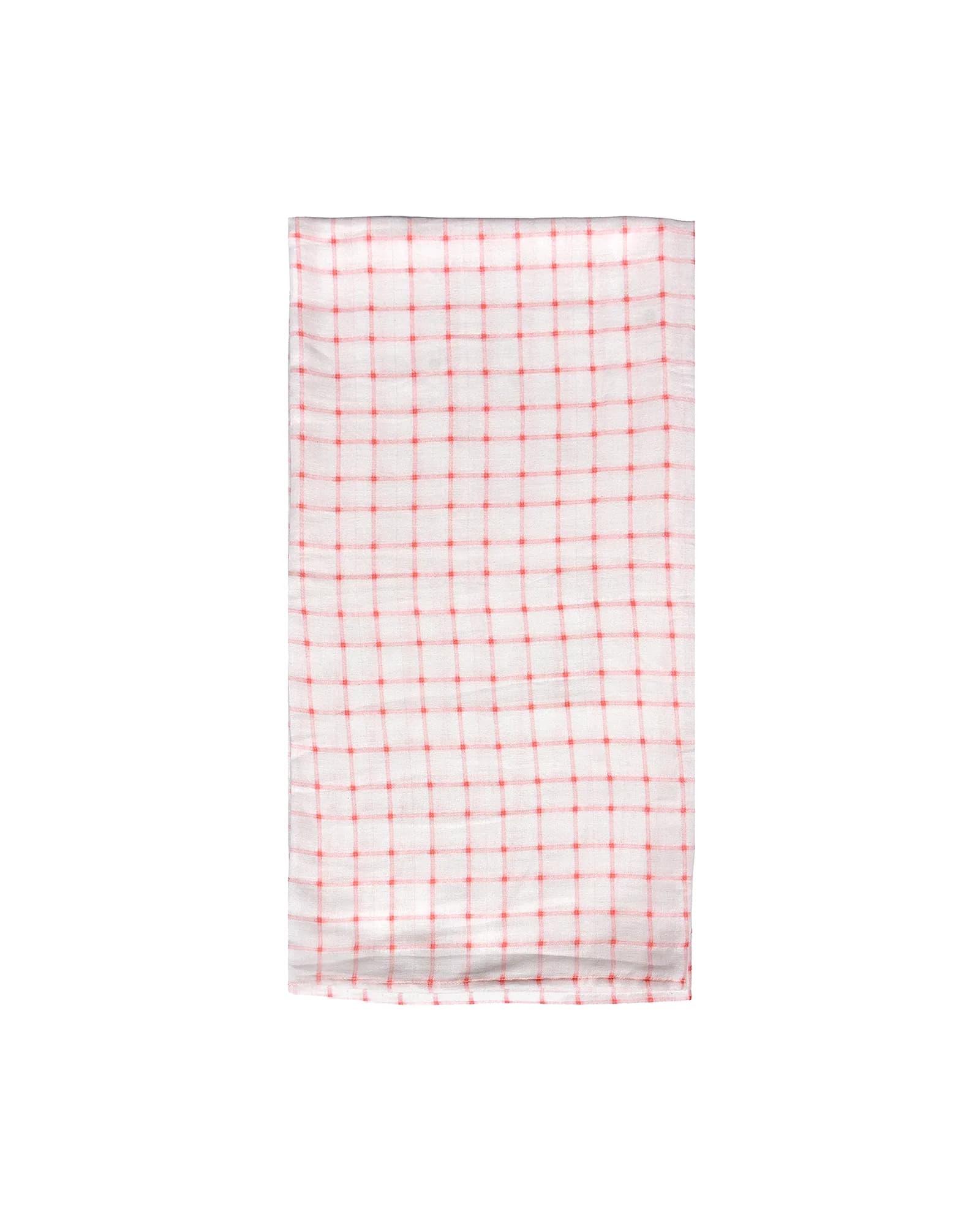 Rose Grid Muslin Swaddle