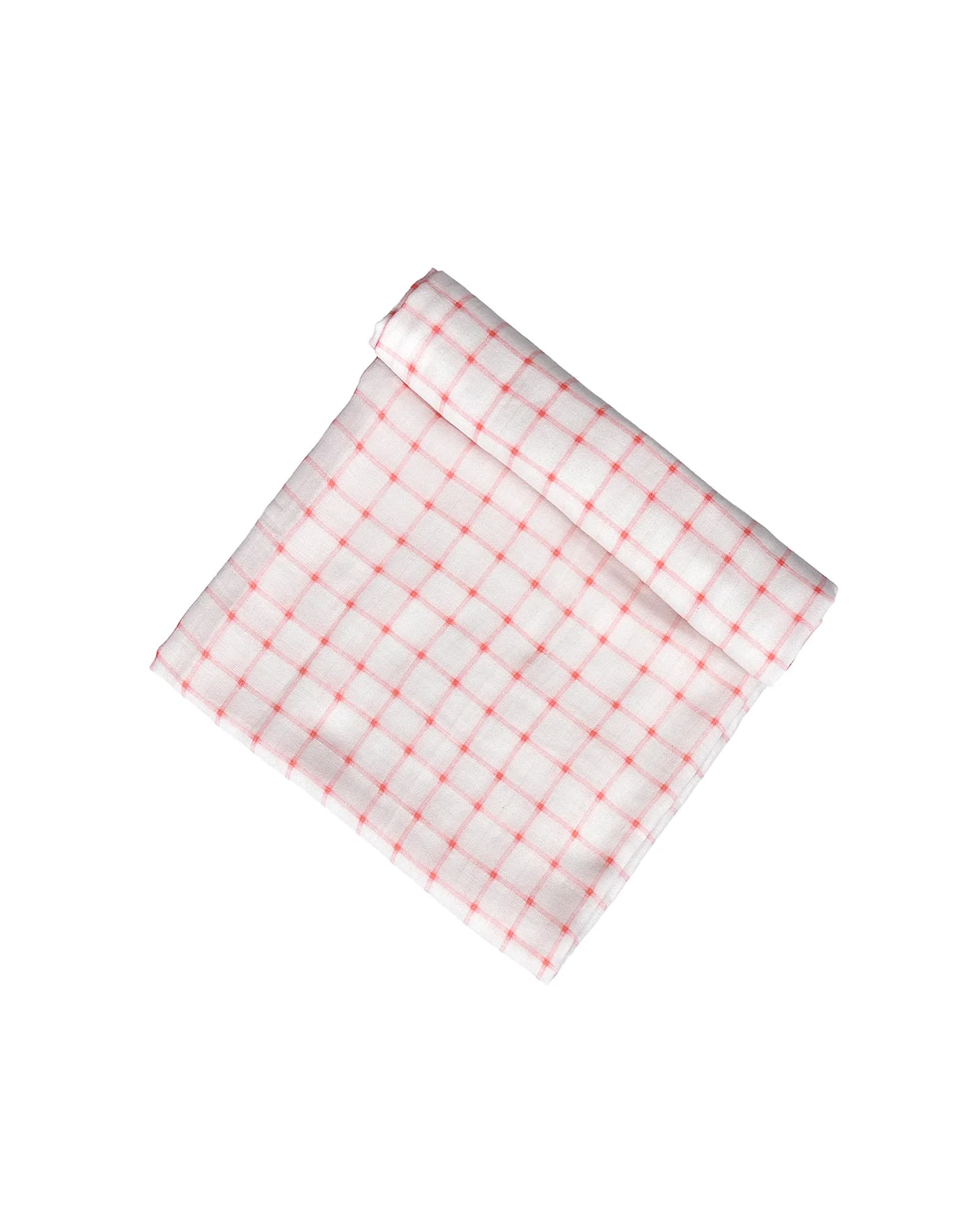 Rose Grid Muslin Swaddle thumbnail 2