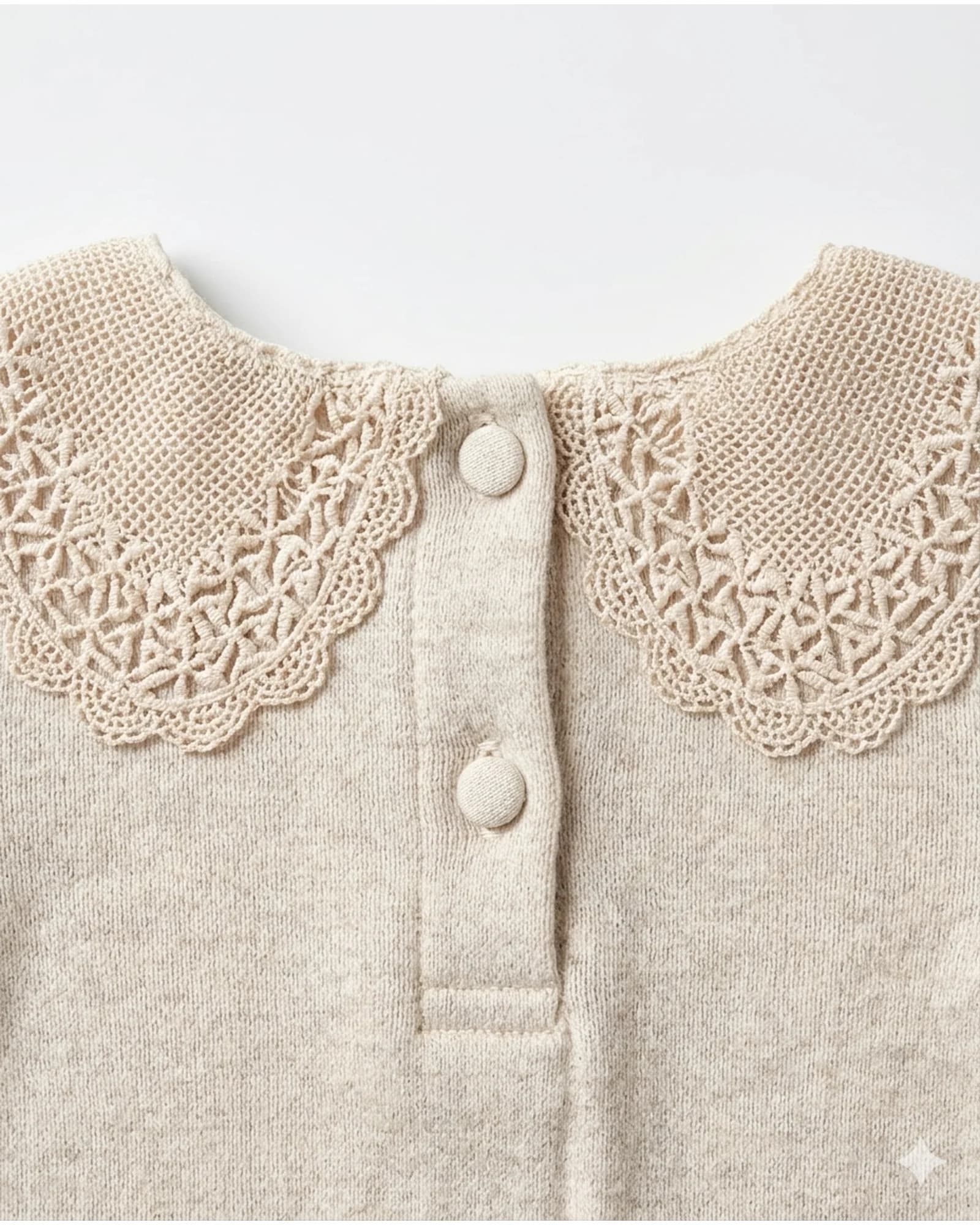 Lace Collar Tulle Dress thumbnail 2