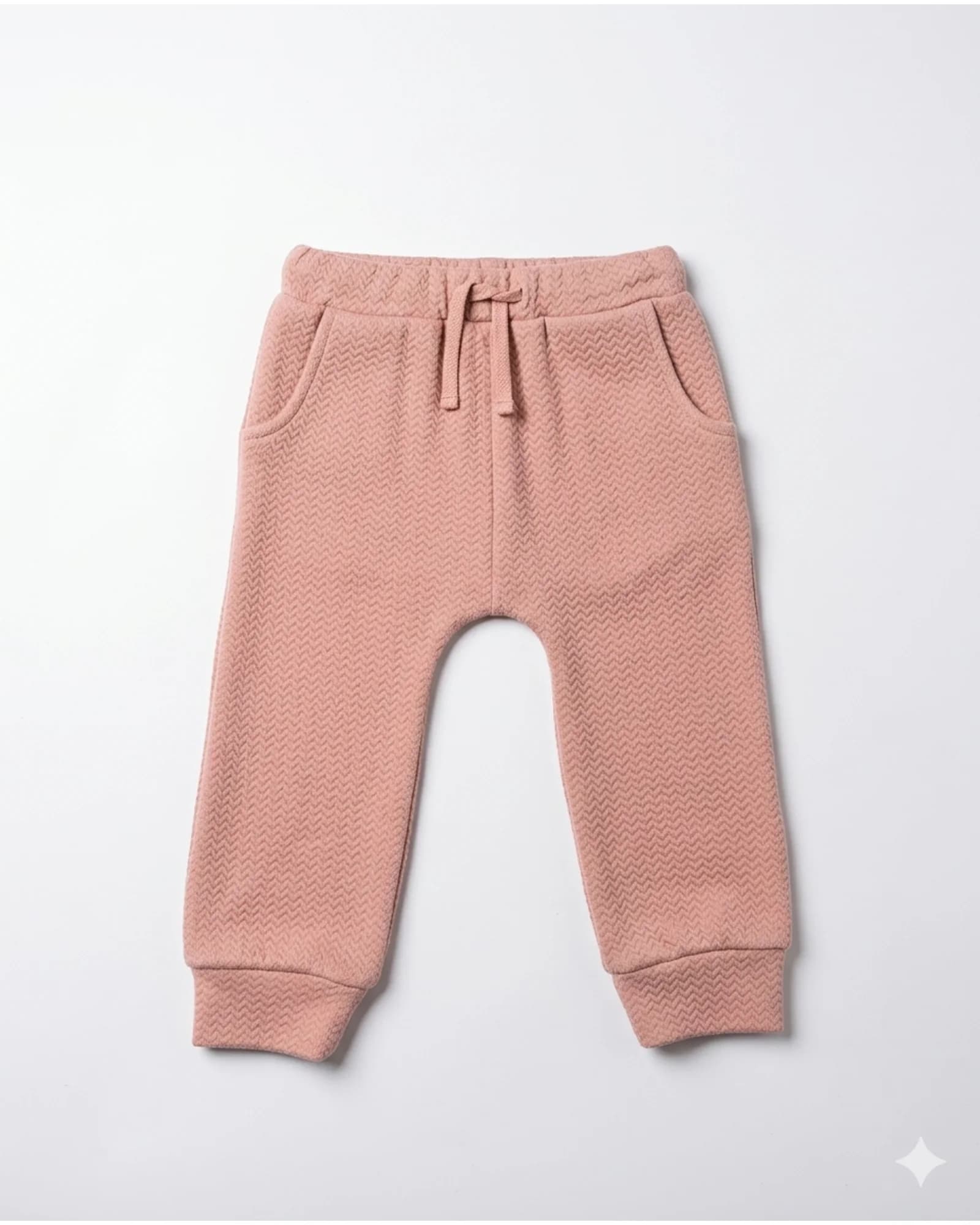 Waffle Knit Jogger Pants