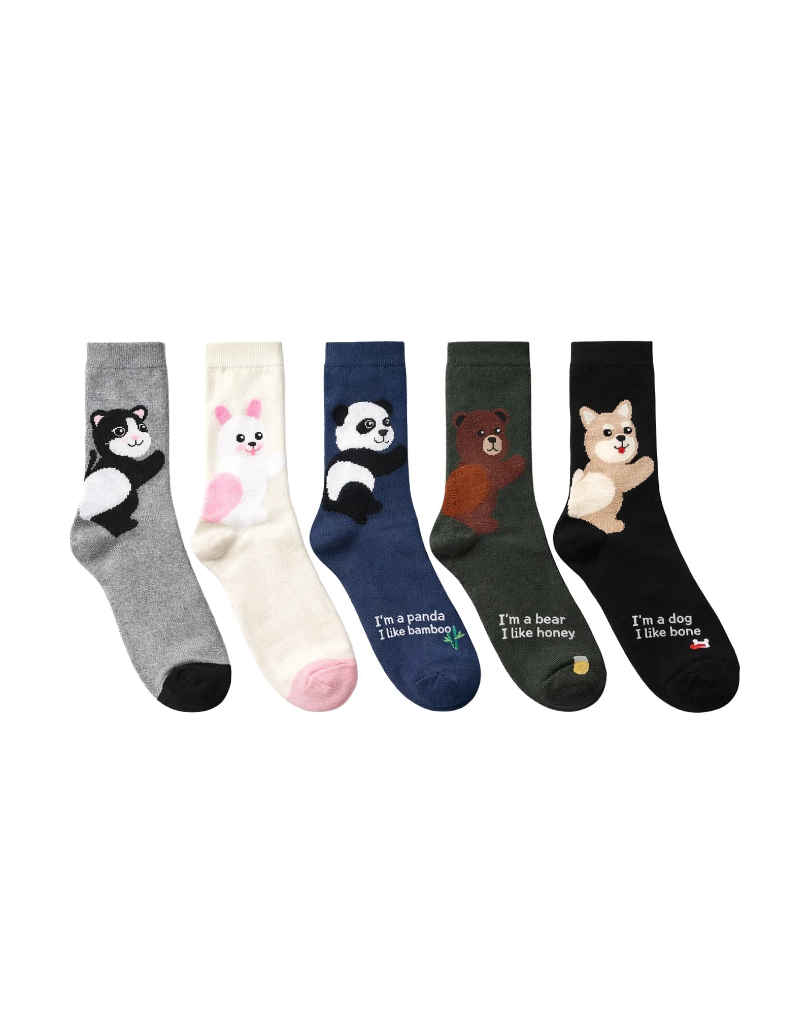 Animal Pals Crew Socks