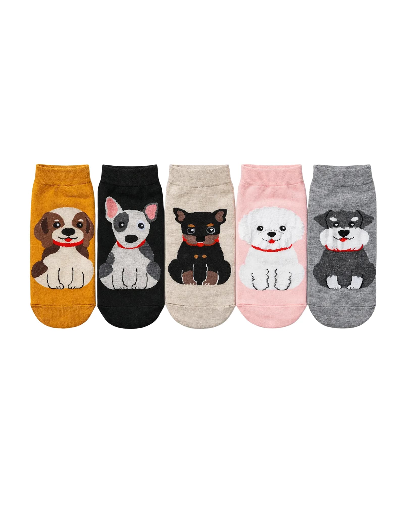 Puppy Parade Ankle Socks