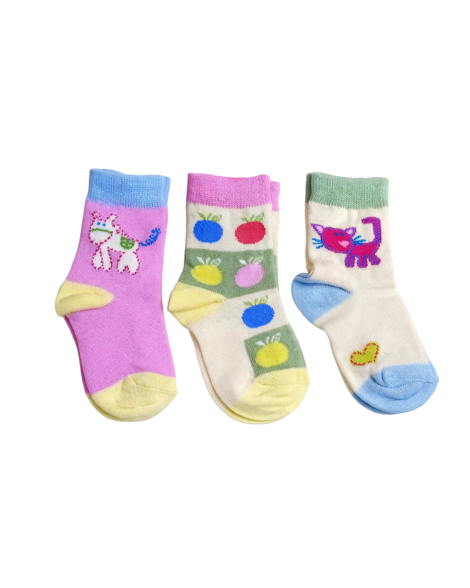 Unicorn & Cat Ankle Socks