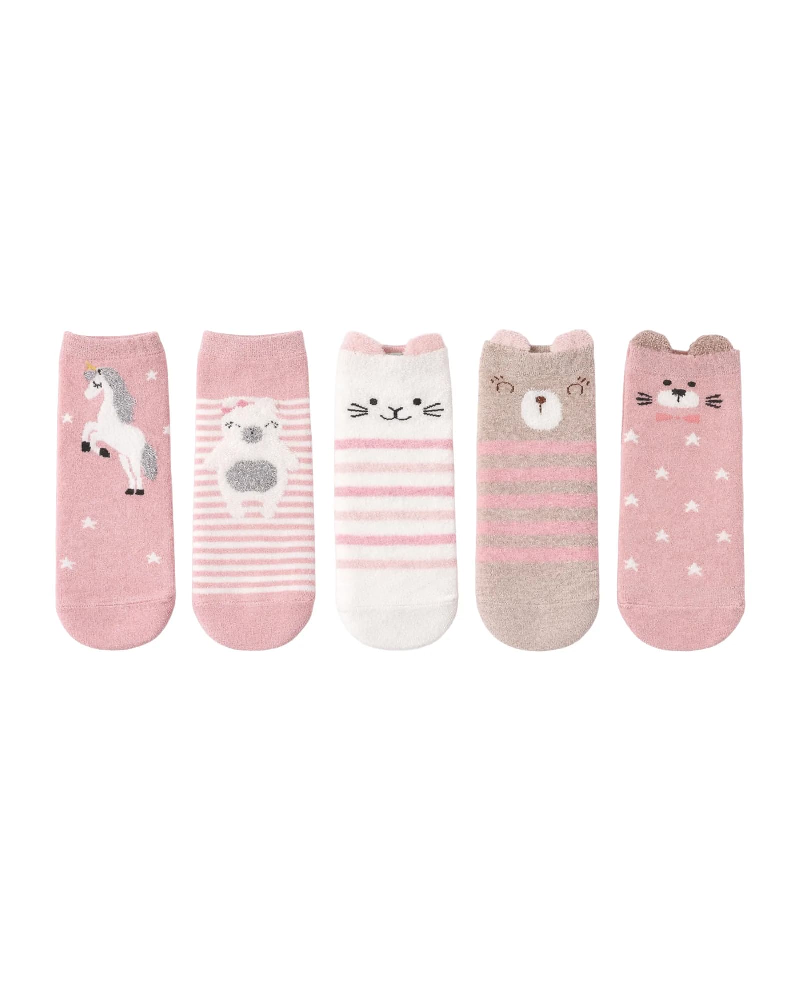 Unicorn Pink Ankle Socks