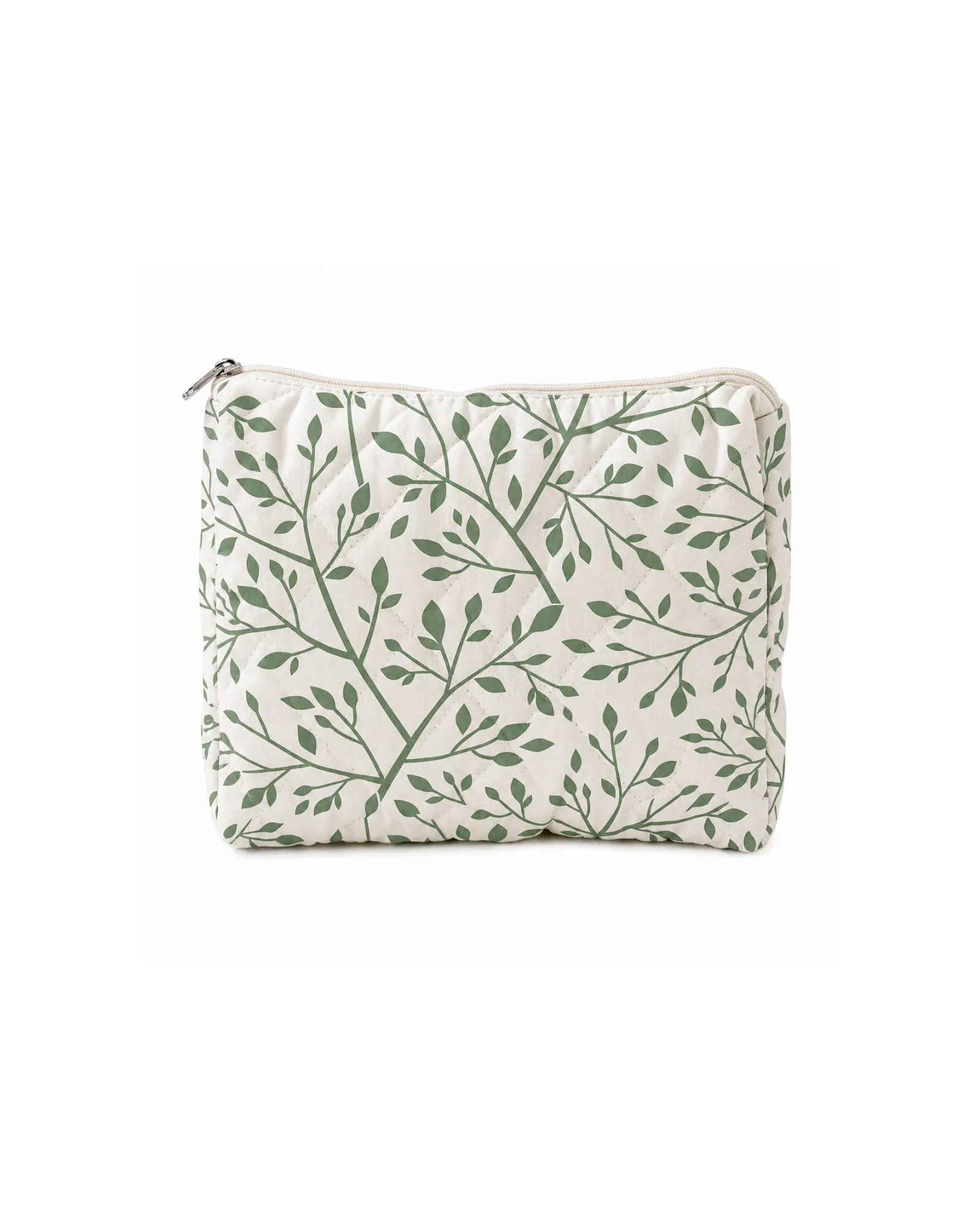Leaf Print Wash Pouch