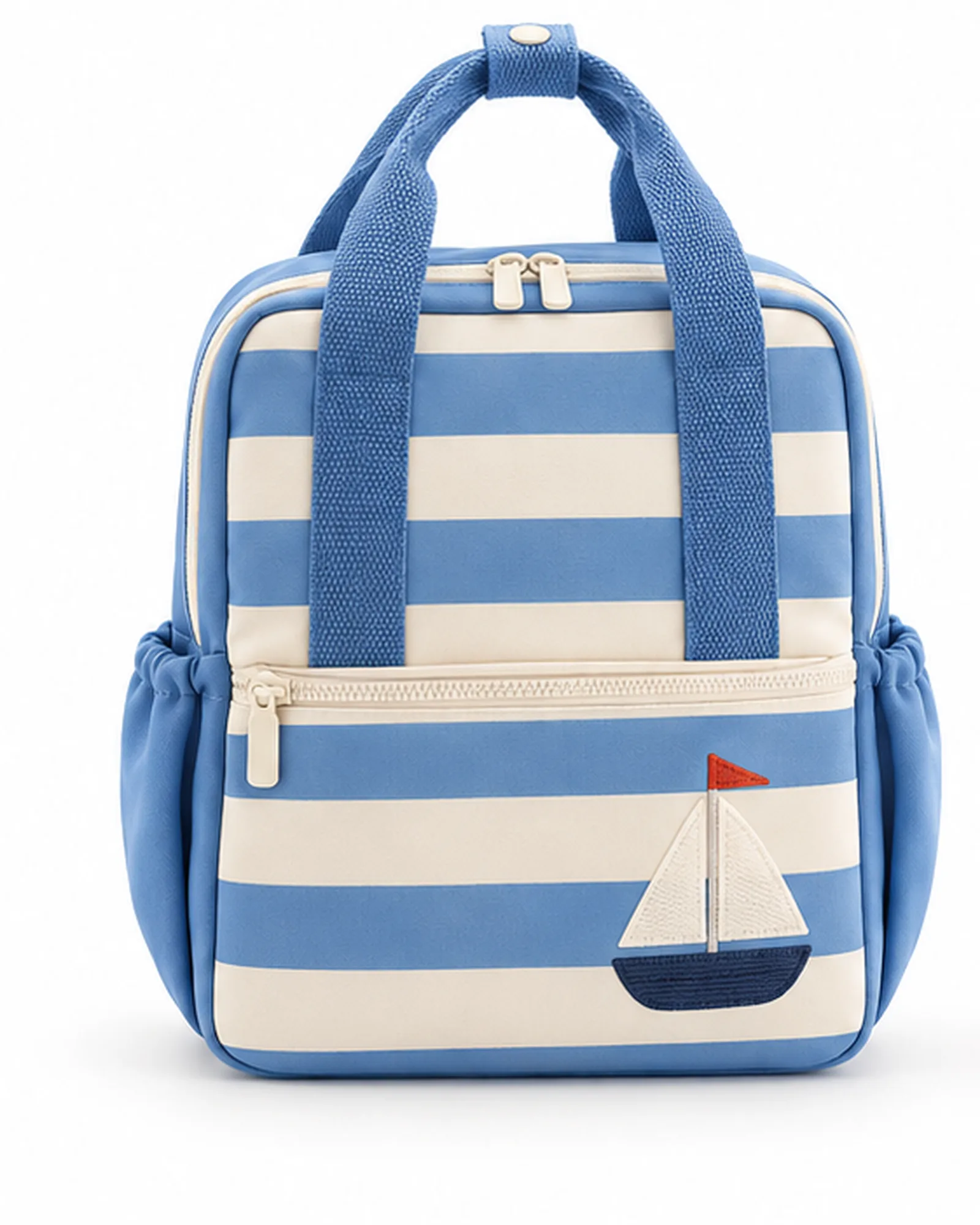 Striped Sailboat Backpack — image 1