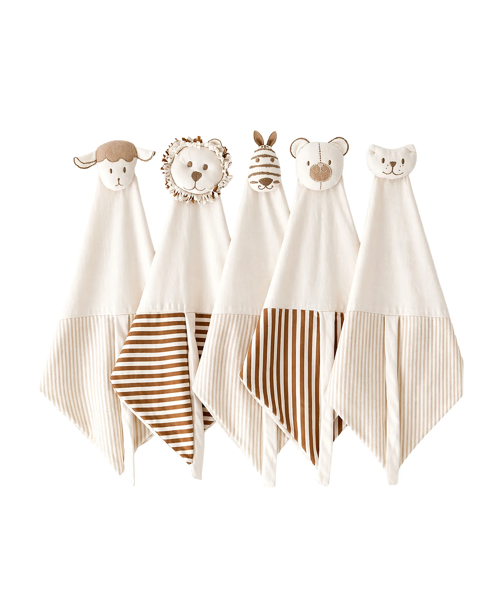 Safari Stripe Lovey Set — image 1