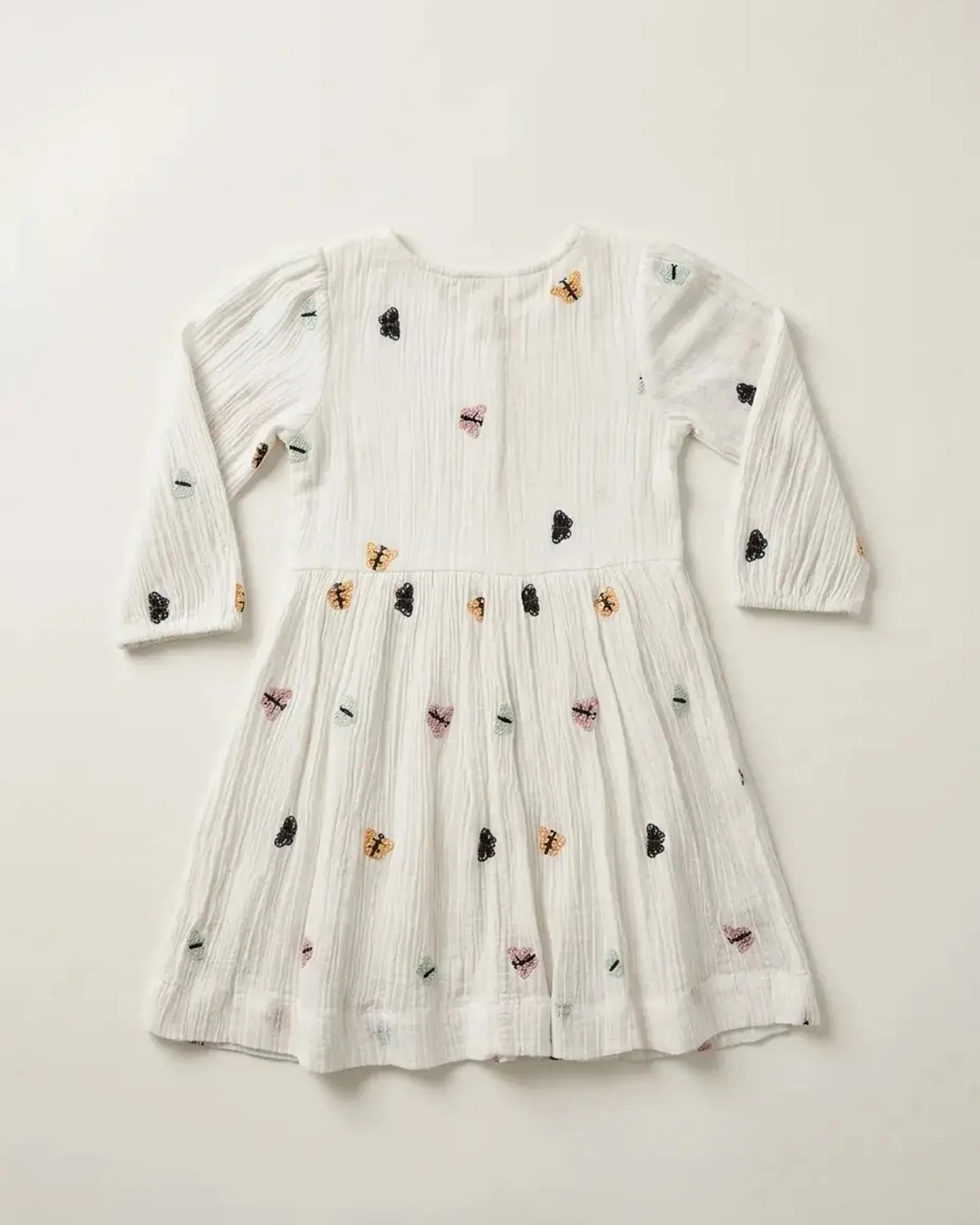 Scattered Bug Embroidery Dress — image 1