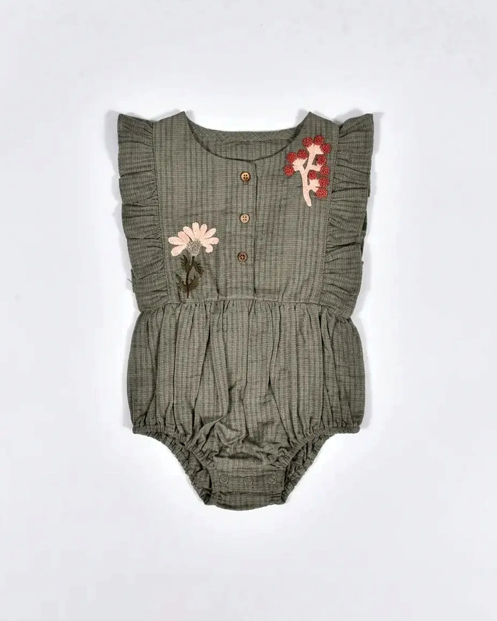 Wildflower Ruffle Romper