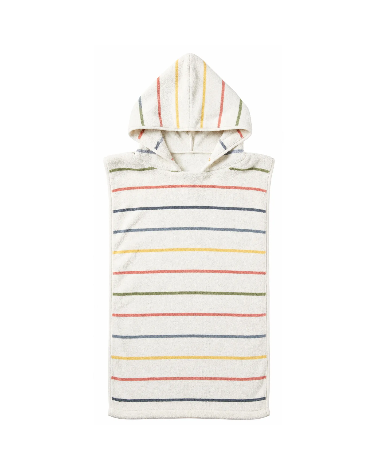Rainbow Stripe Hooded Towel