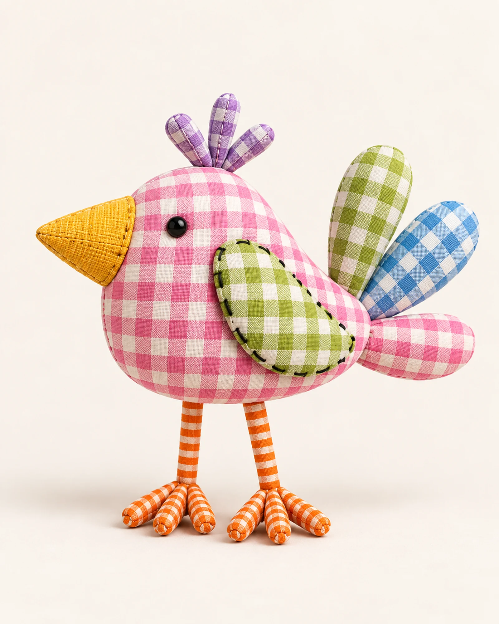 Gingham Bird