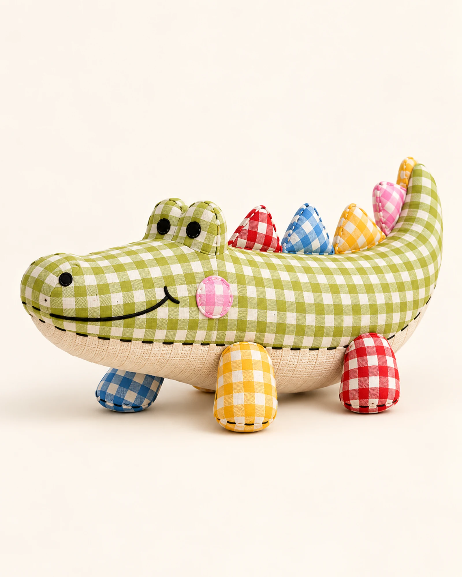 Gingham Crocodile