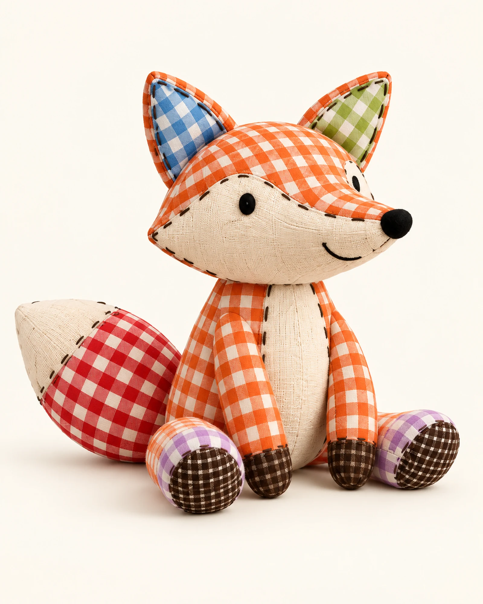 Gingham Fox