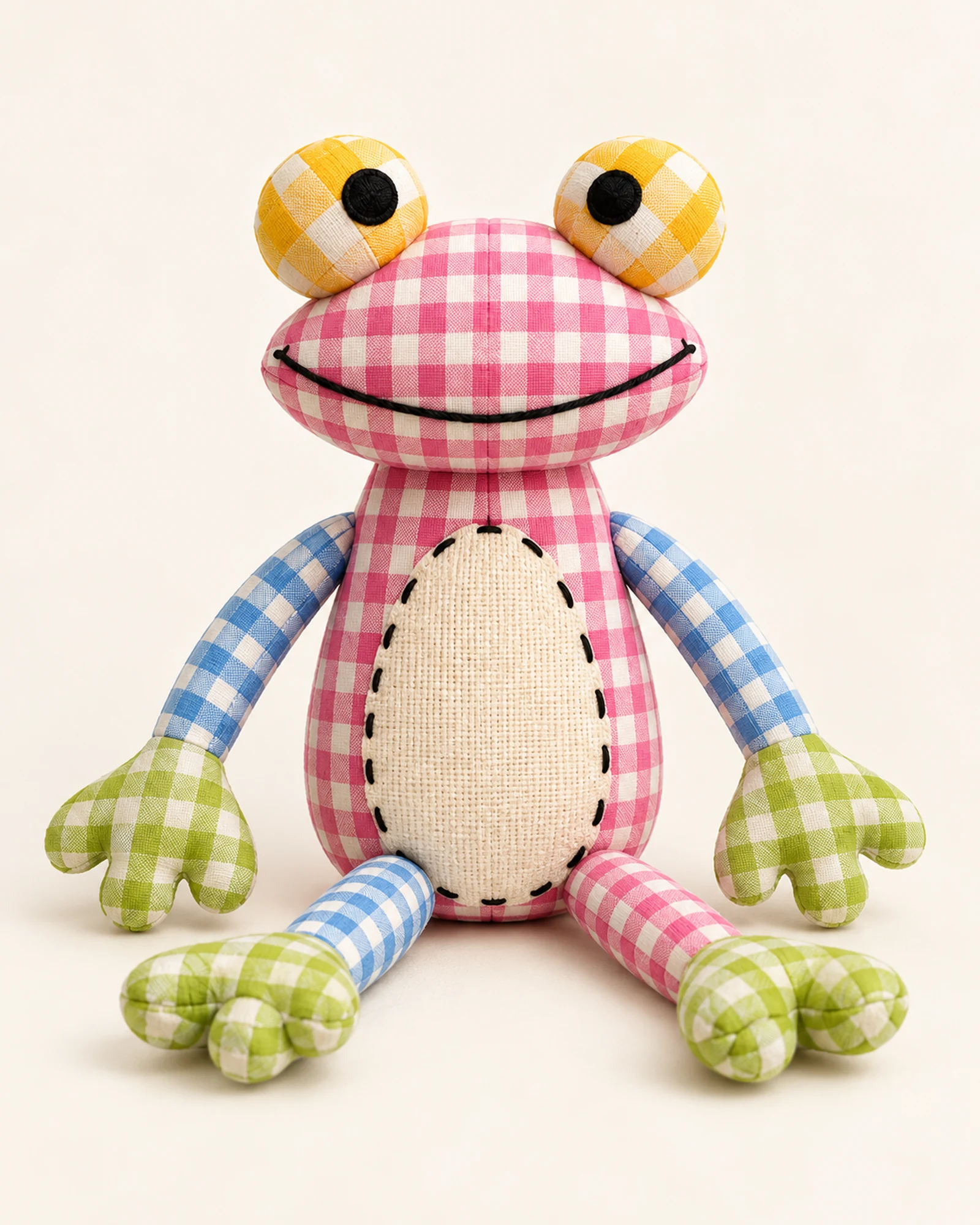 Gingham Frog — image 1