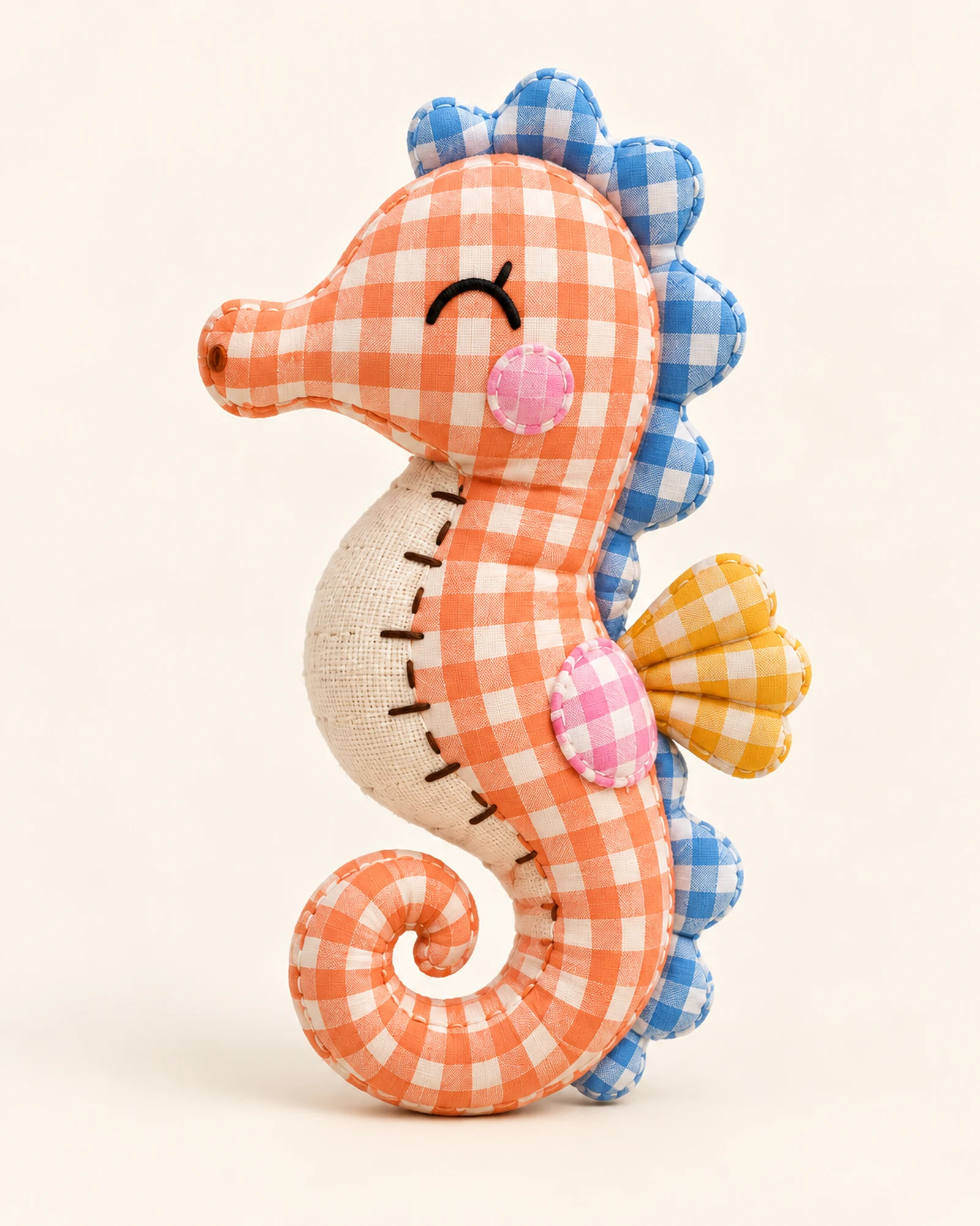 Gingham Seahorse