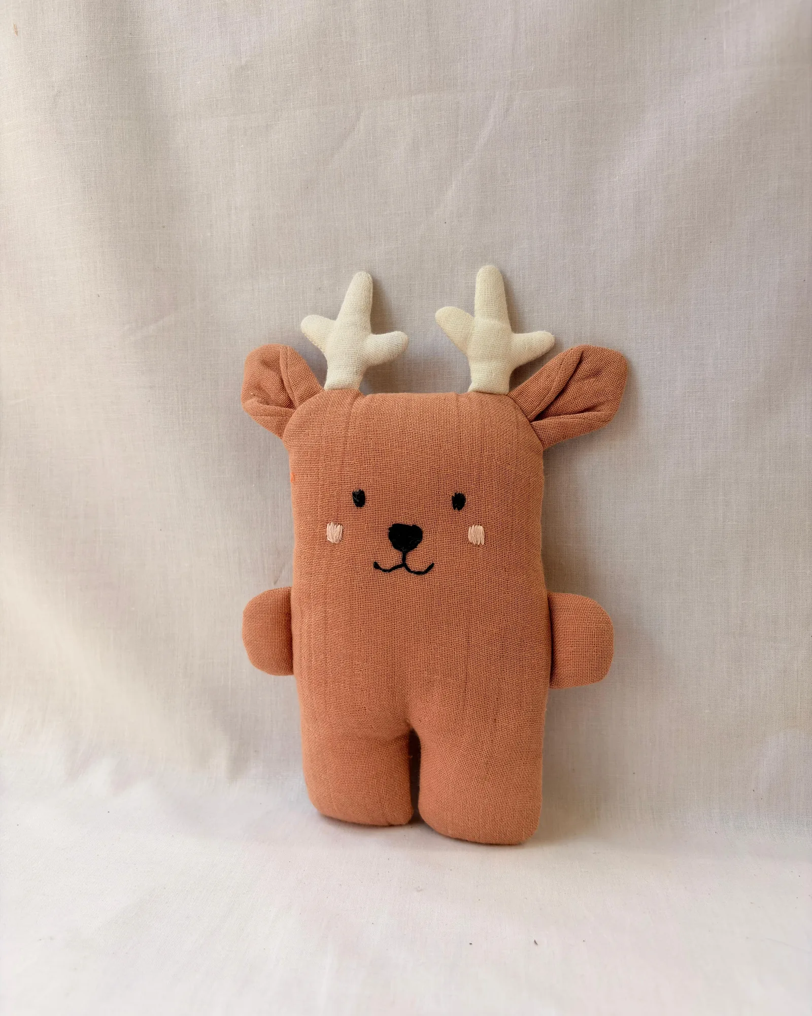 Muslin Deer Pocket Toy