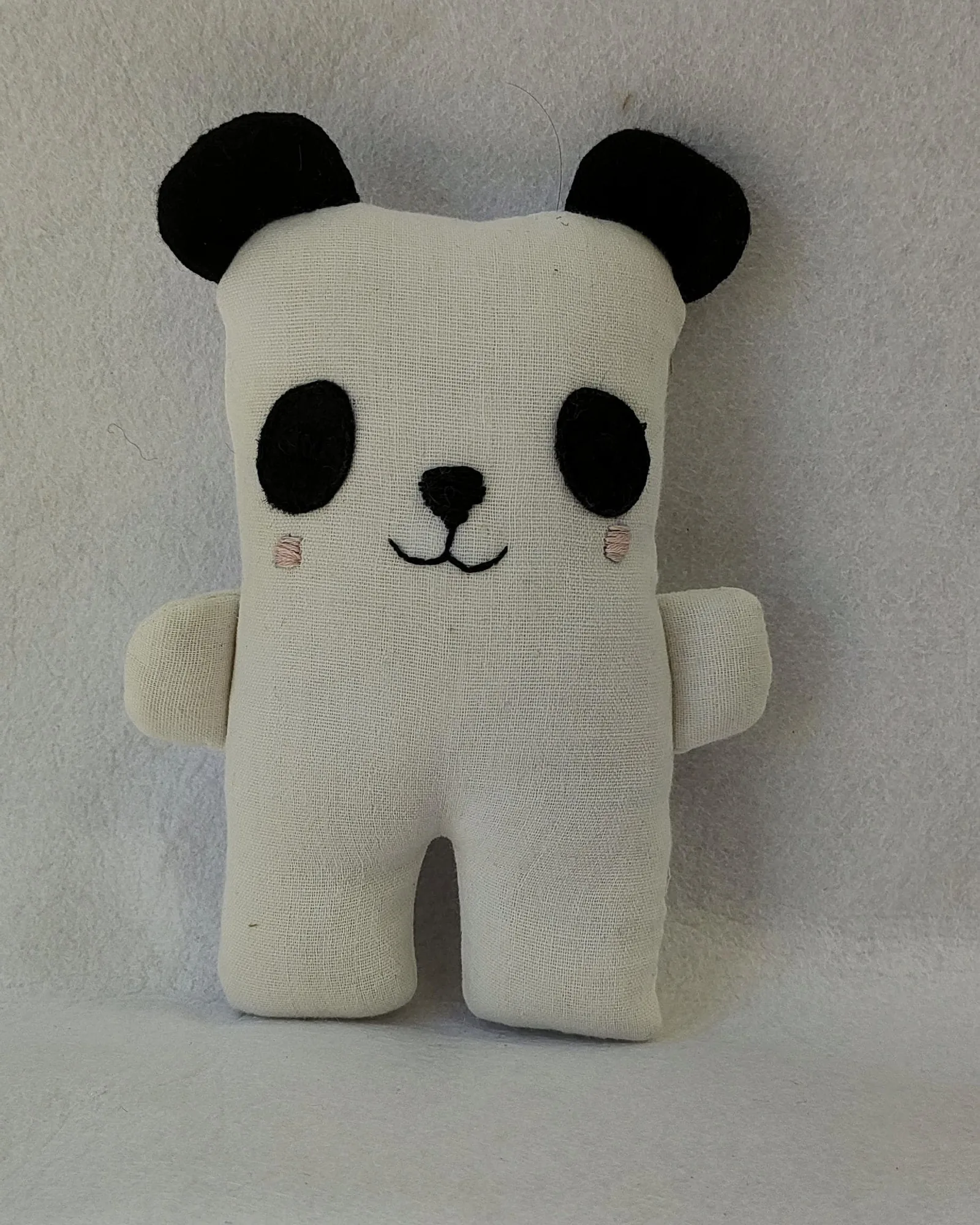 Muslin Panda Pocket Toy