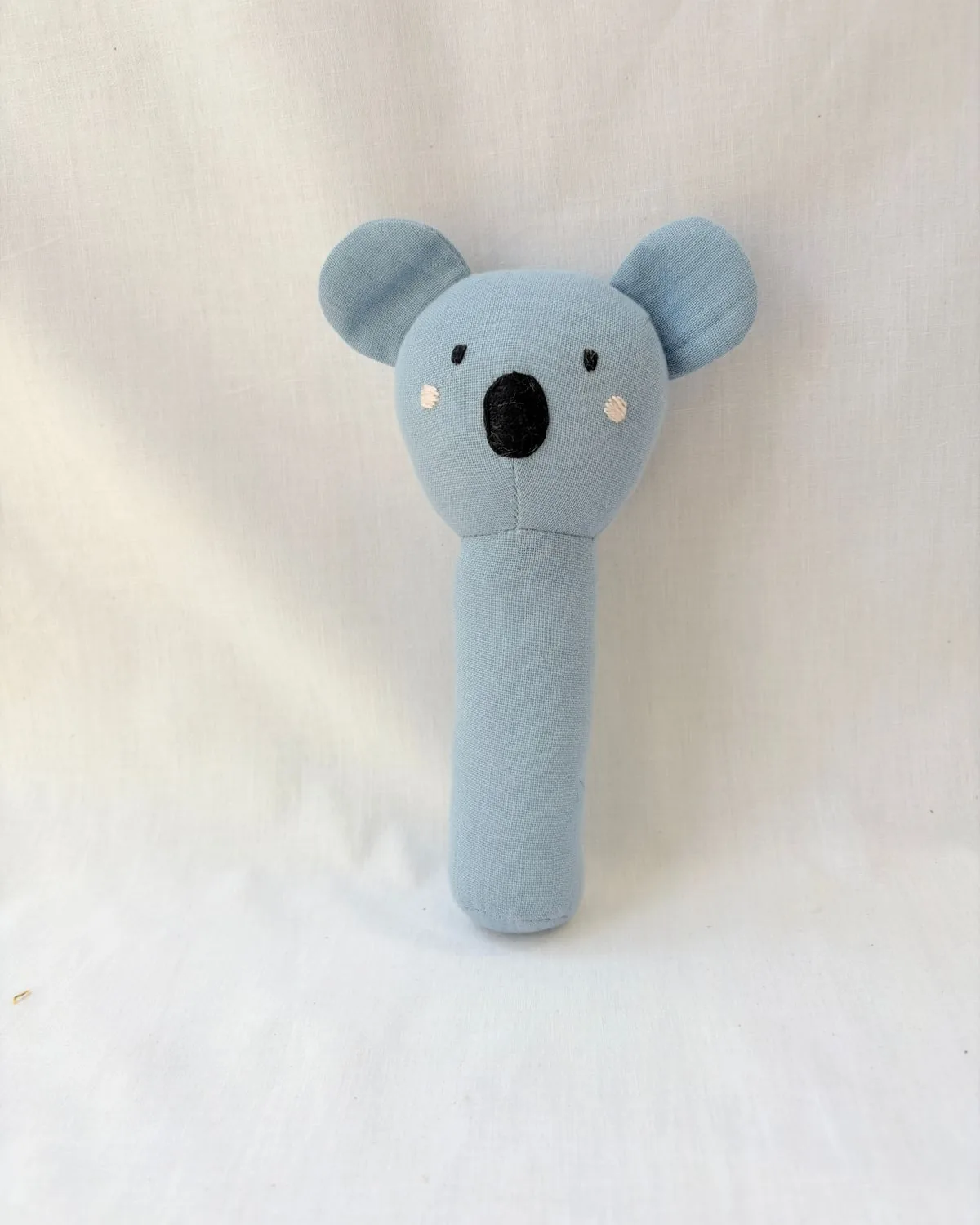 Muslin Koala Rattle